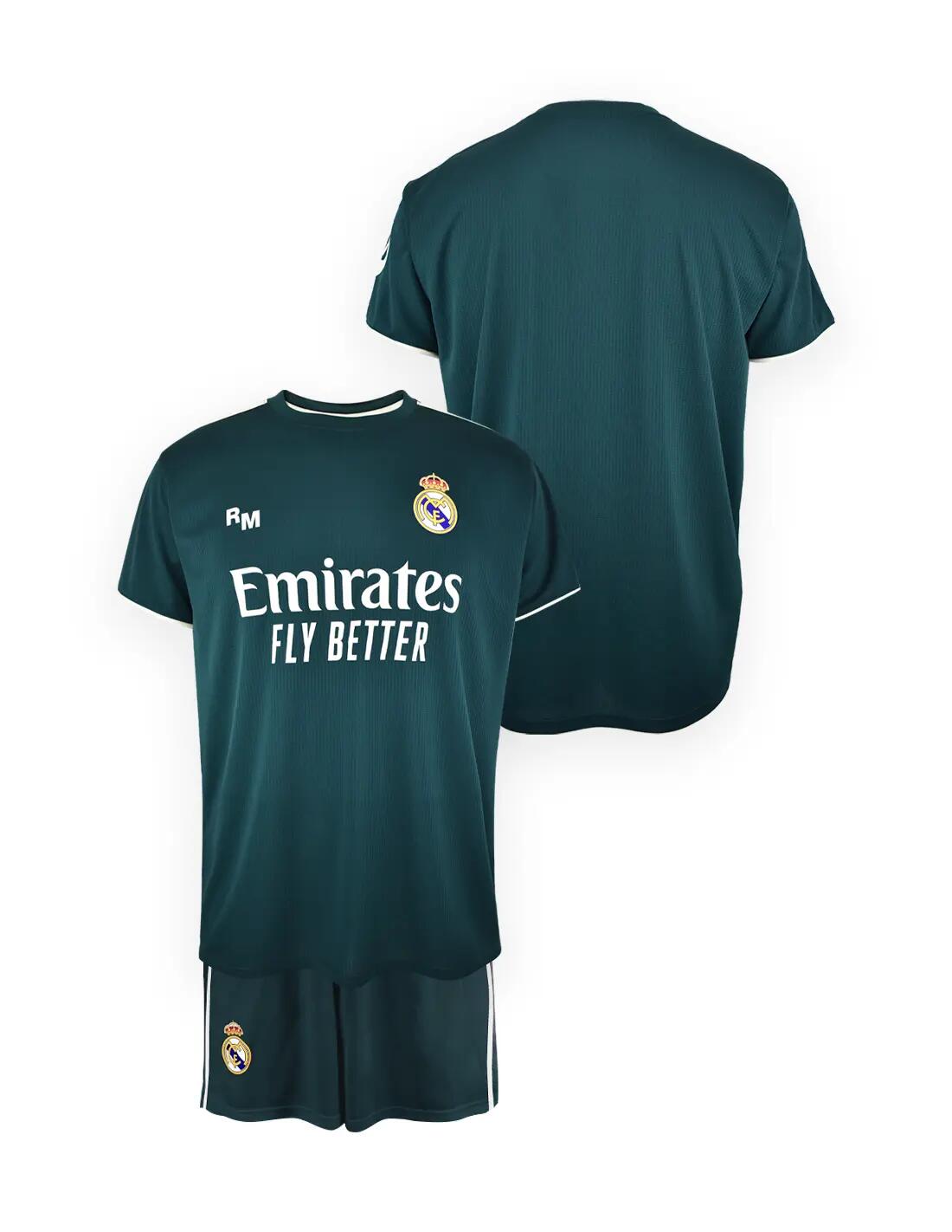 Conjunto Real Madrid Niño 2026/27 Segunda Equipación Réplica Oficial 2/4