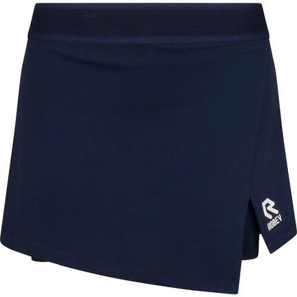 Jupe de tennis - tennis - femmes - A‑overslag, short intégré - marine