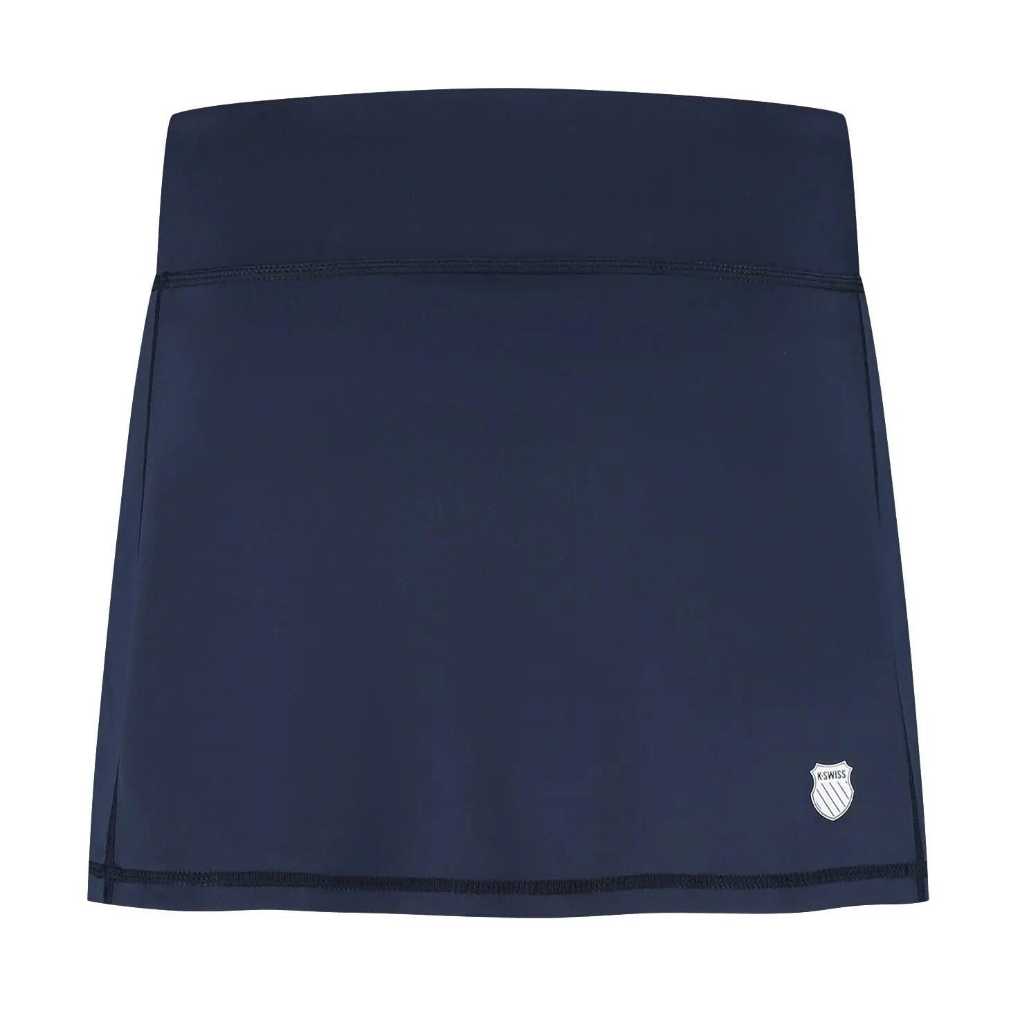 Falda de tenis y pádel mujer K-Swiss HYPERCOURT HIGH WAIST 2/2