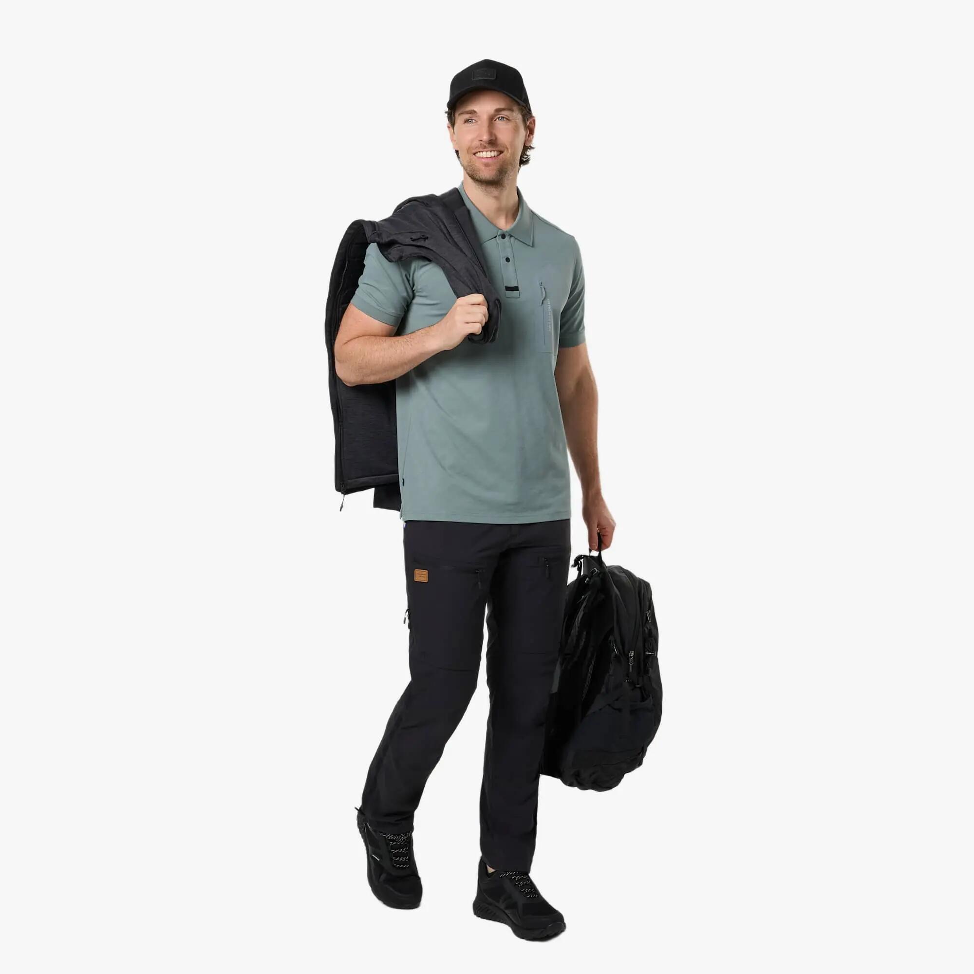 Polo Maniche Corte  Uomo Asciugatura Rapida Lofoten 3/6