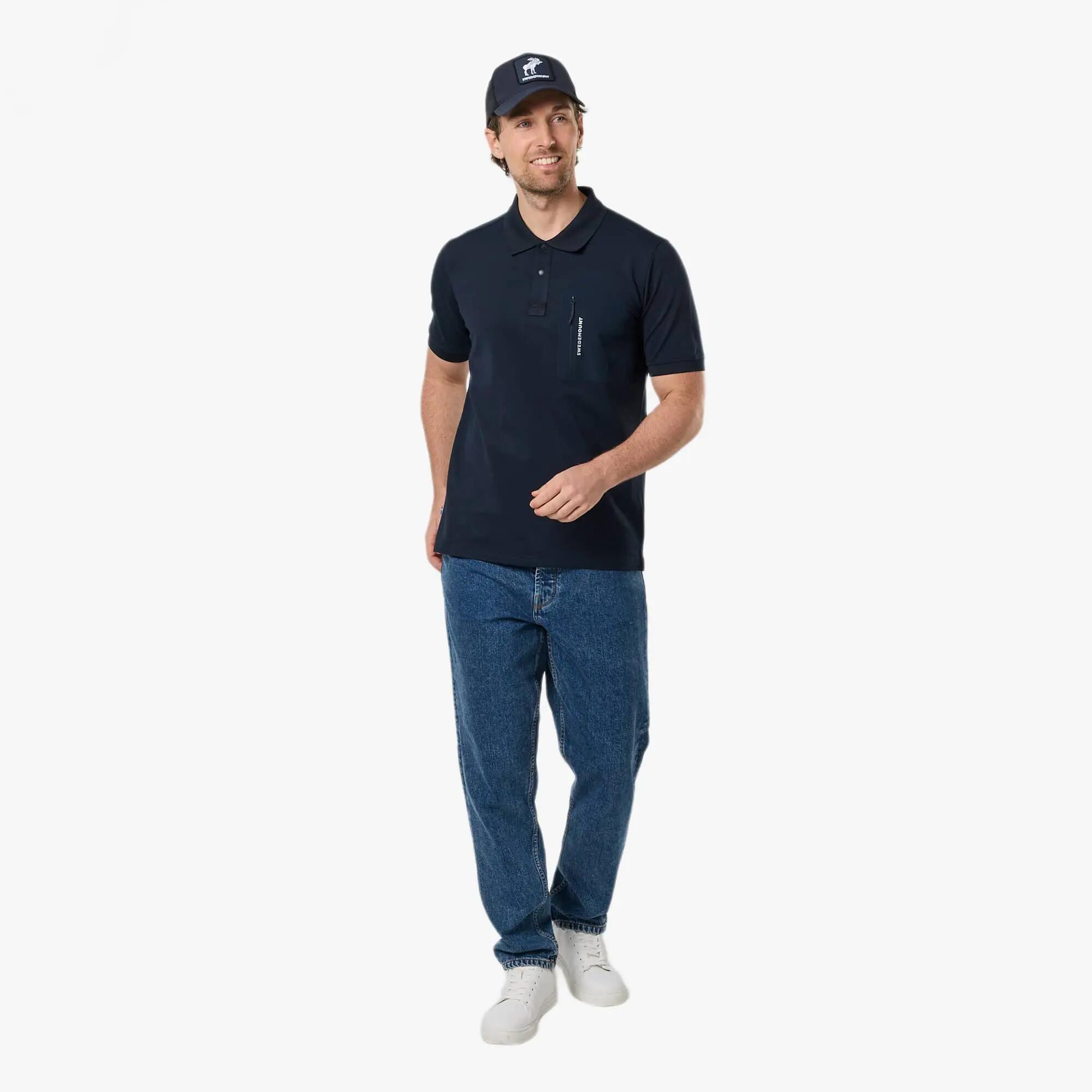 Polo Maniche Corte  Uomo Asciugatura Rapida Lofoten 3/6