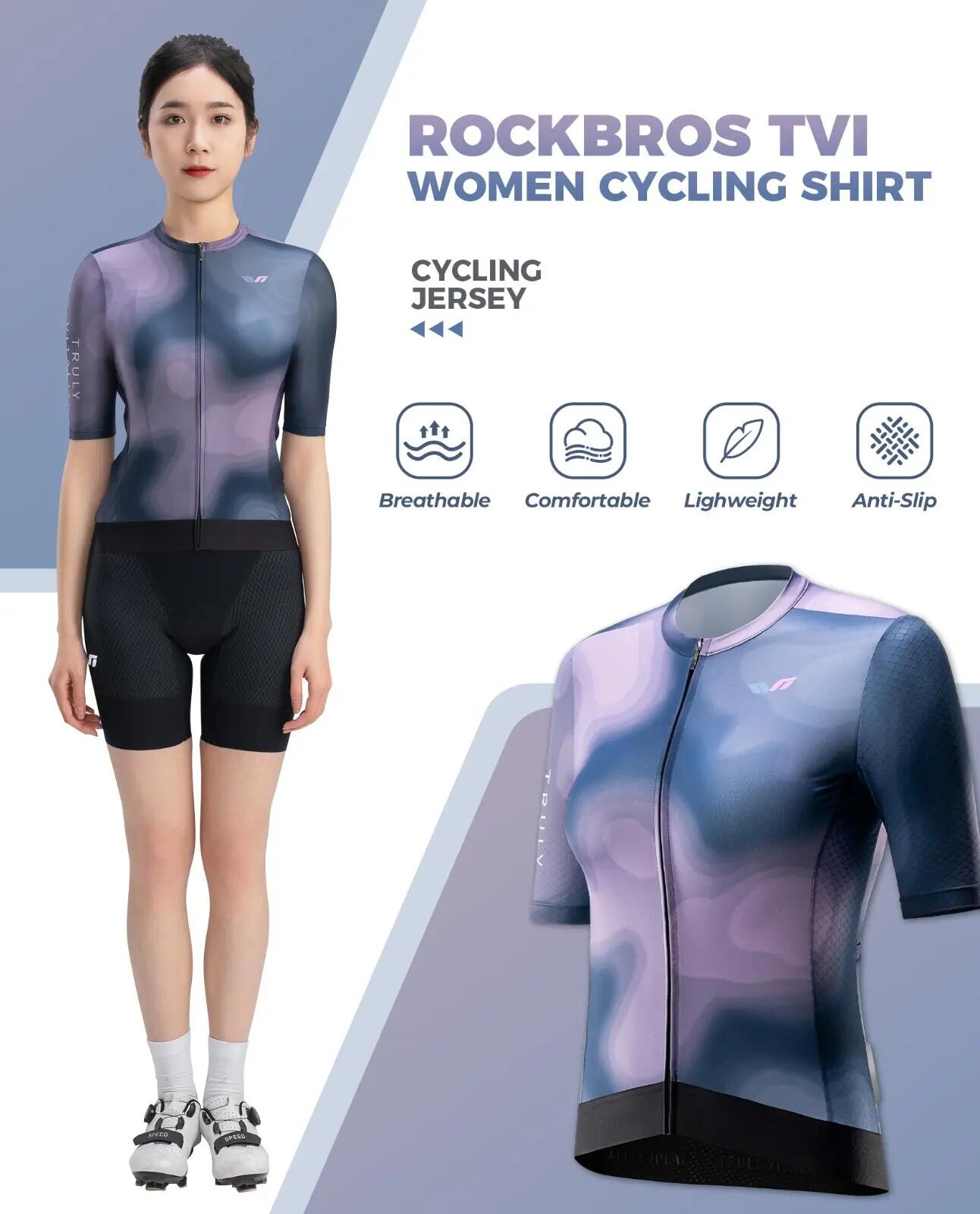 TVI Damen Kurzarm-Radtrikot atmungsaktiv 3/9