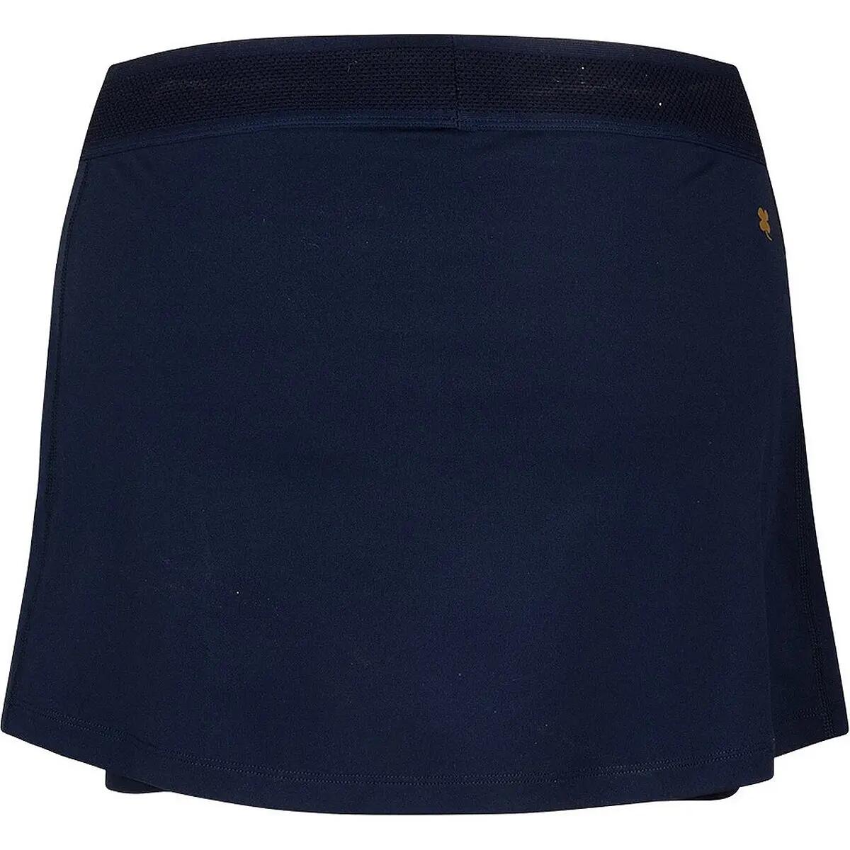 Jupe - tennis - femme - v croisée, short intérieur - marine 4/5