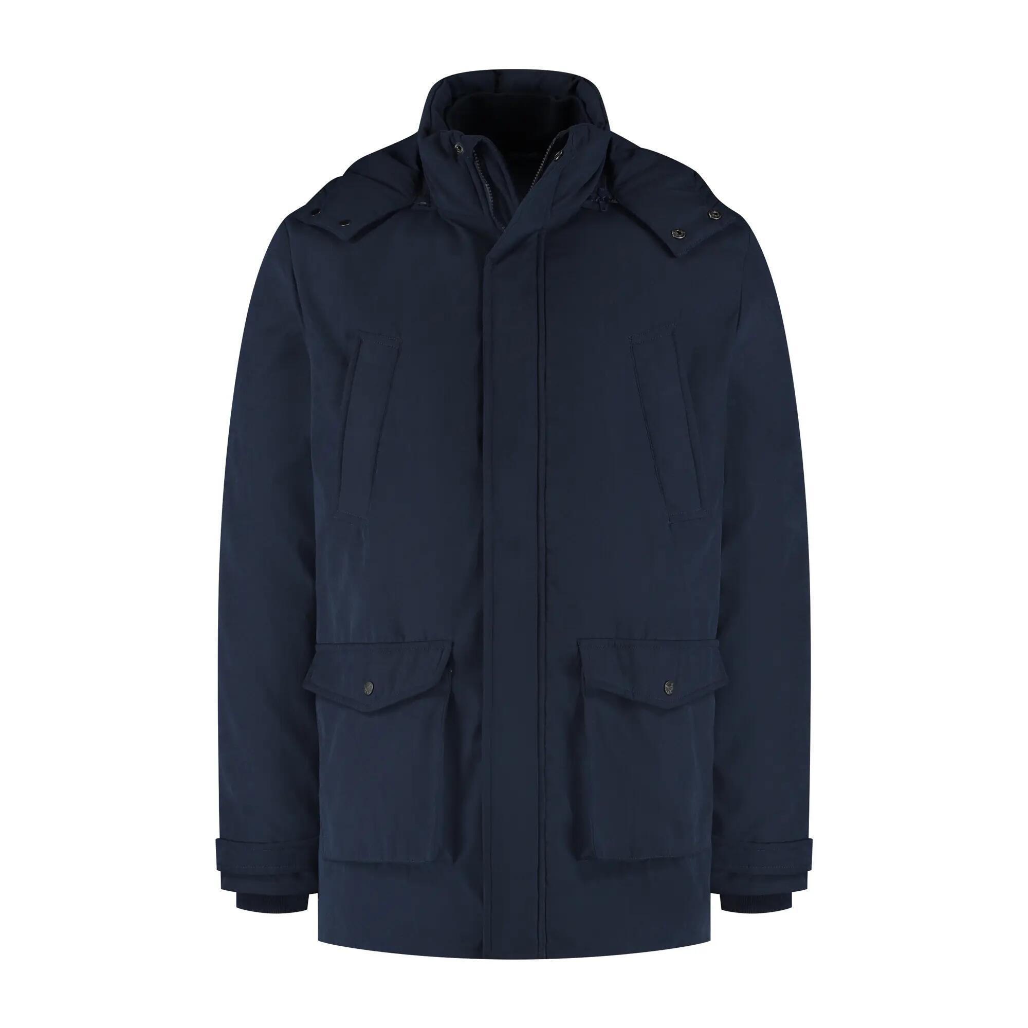 Sean Homme - Parka d'hiver - Bleu marine 4/5