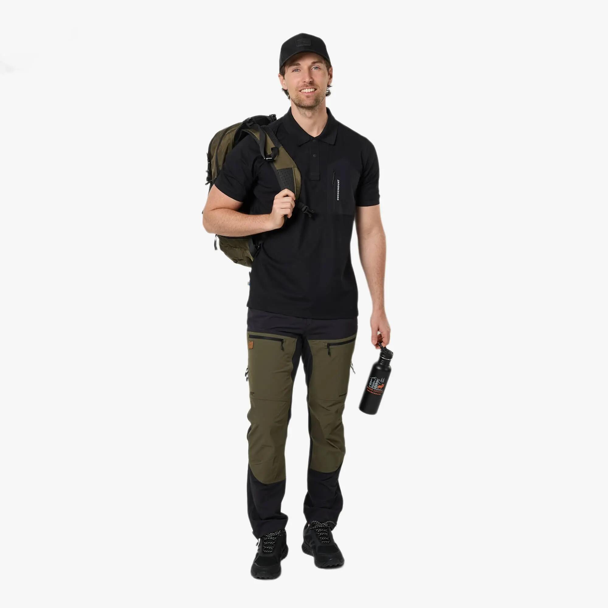 Polo Maniche Corte  Uomo Asciugatura Rapida Lofoten 3/6