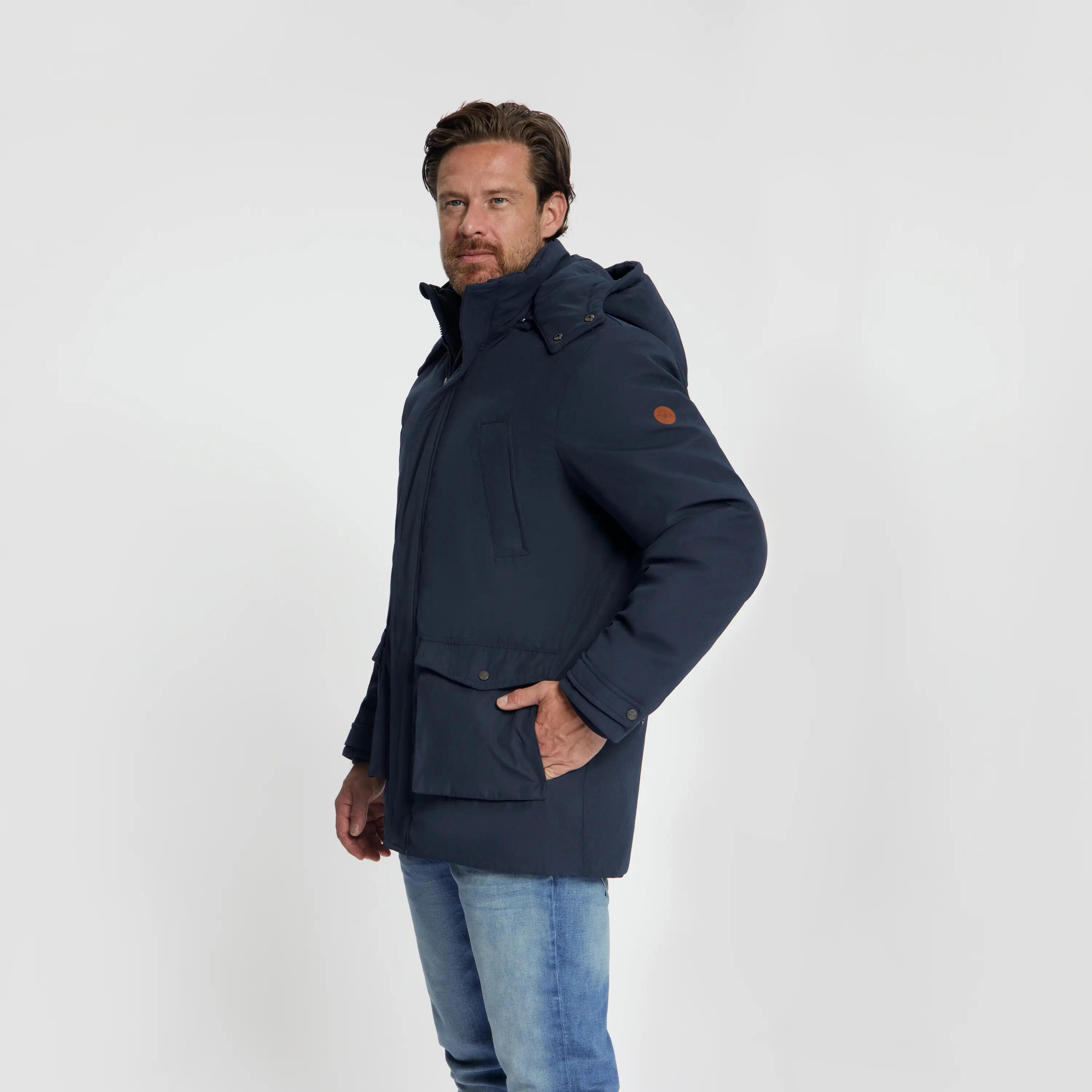 Sean Homme - Parka d'hiver - Bleu marine 2/5