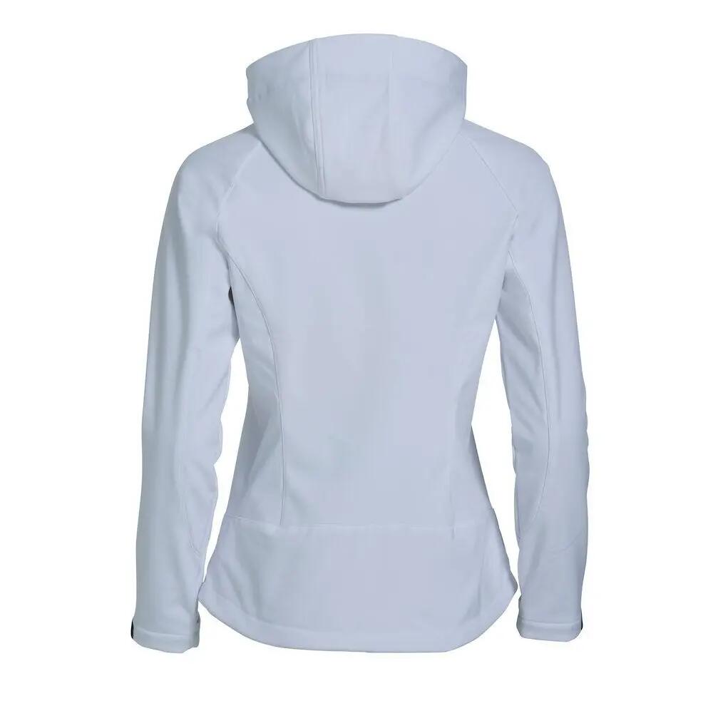 Dames Milford Soft Shell Jas (Wit) 2/4