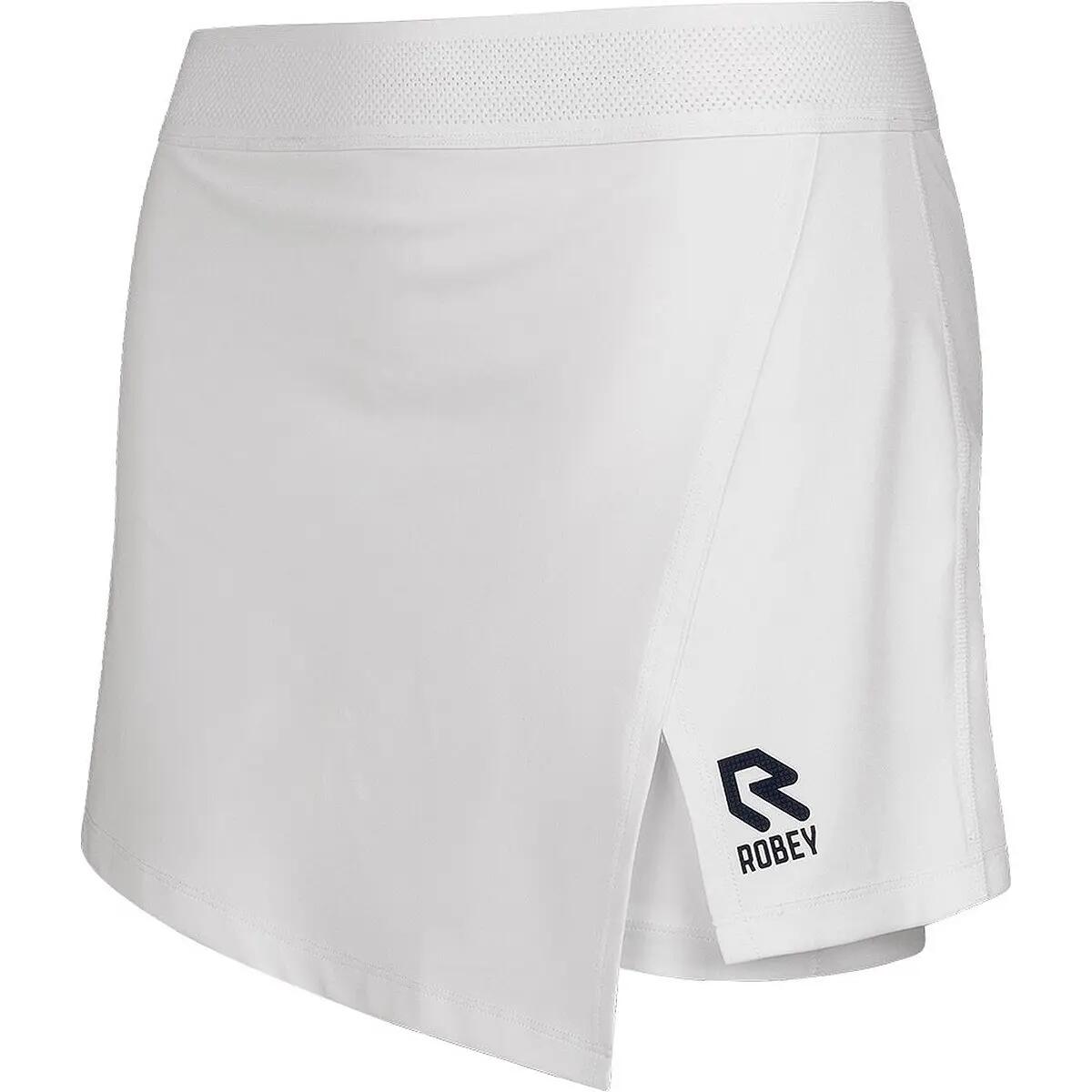 Tennisrokje - Tennis - Kinderen - Robey Club - V-overslag - Wit 2/5