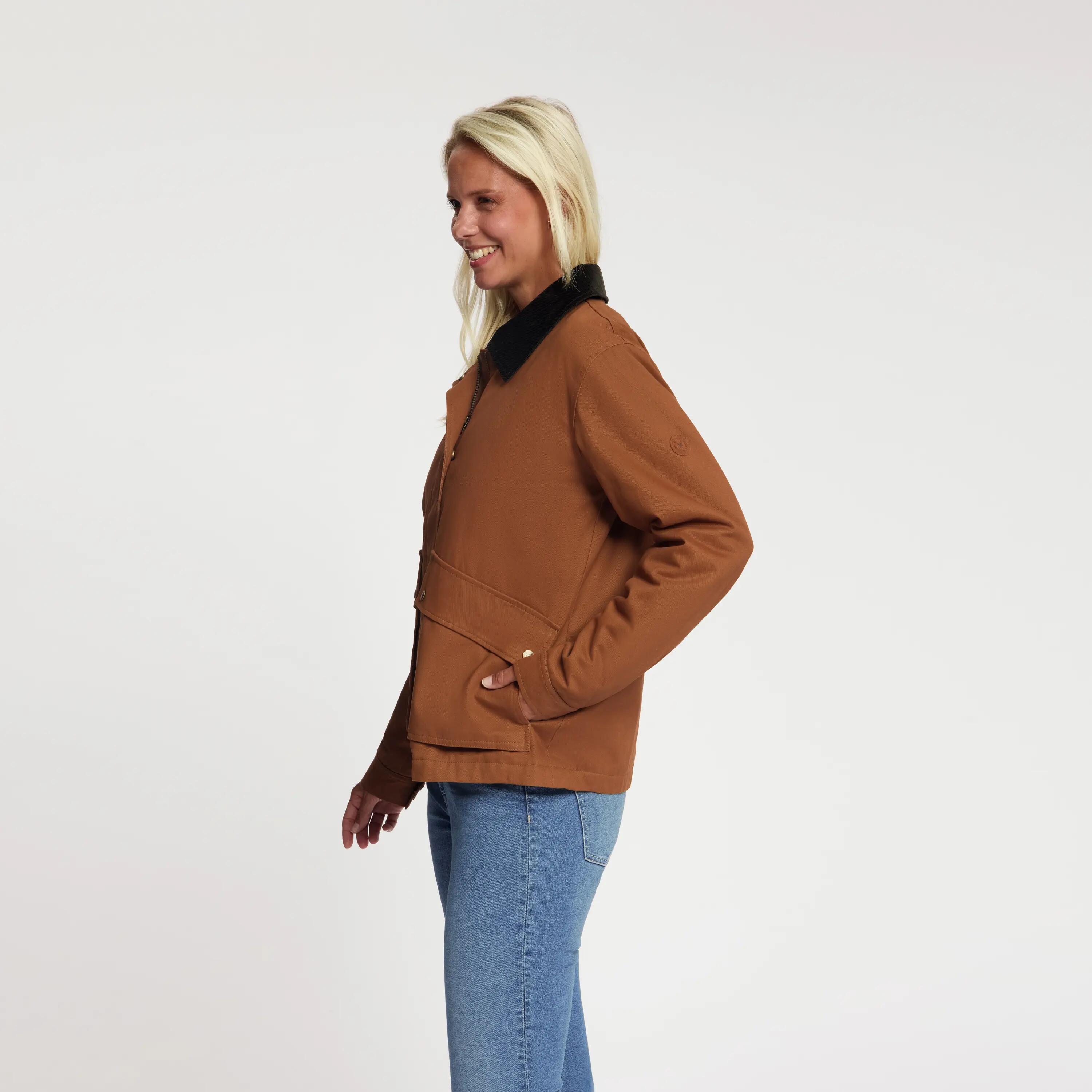Winnie Femme - Veste de ferme - Marron 2/5
