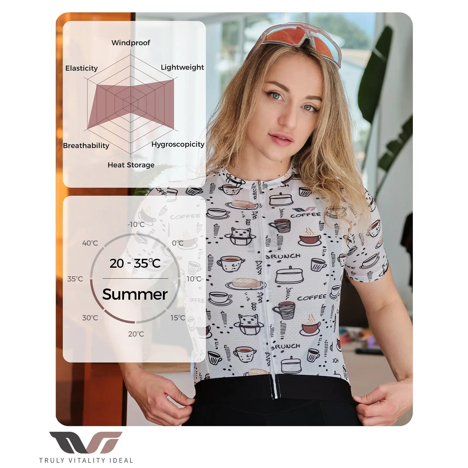 TVI Damen Kurzarm-Radtrikot atmungsaktiv 6/6