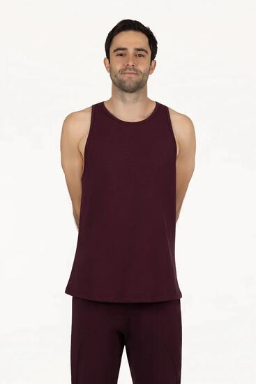 Débardeur de sport Rhav Yoga – Aubergine
