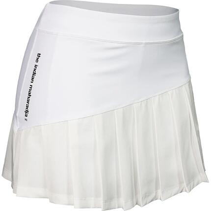 Rok - Tennis/Padel - Dames - Plissé, retro-look, zeer elastisch - Wit