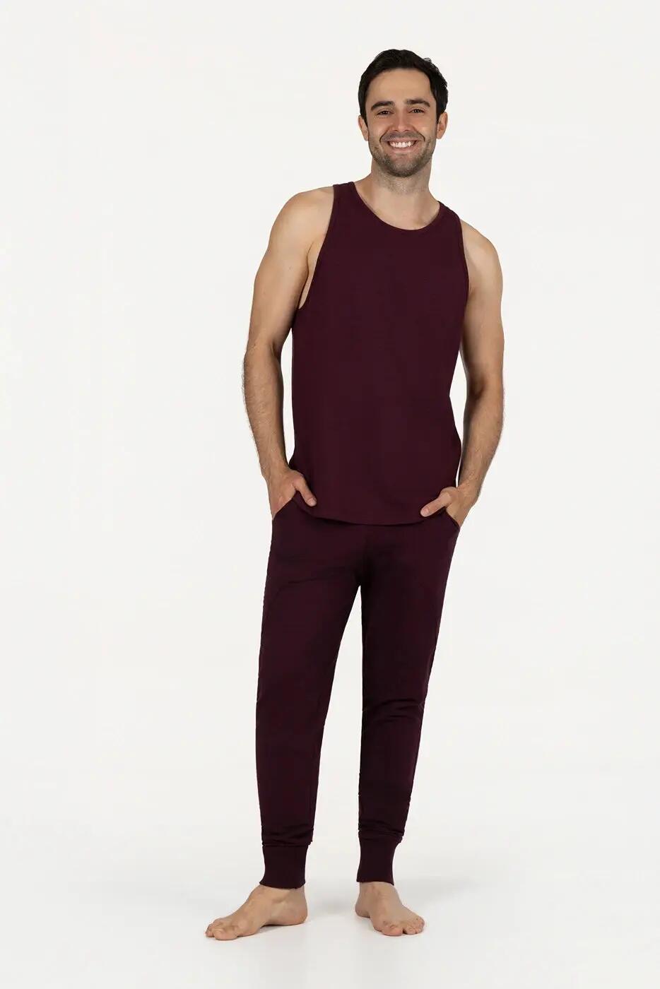 Débardeur de sport Rhav Yoga – Aubergine 4/5