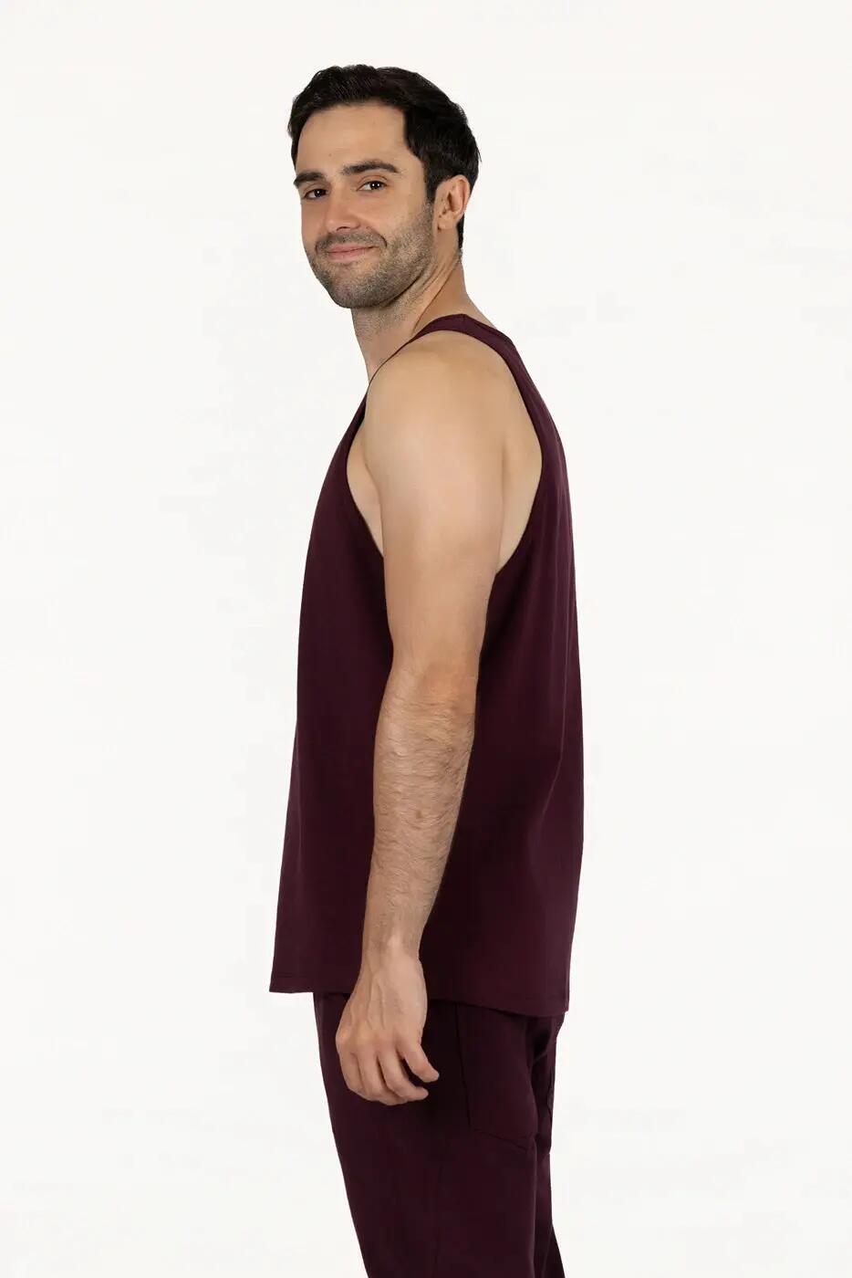 Débardeur de sport Rhav Yoga – Aubergine 2/5
