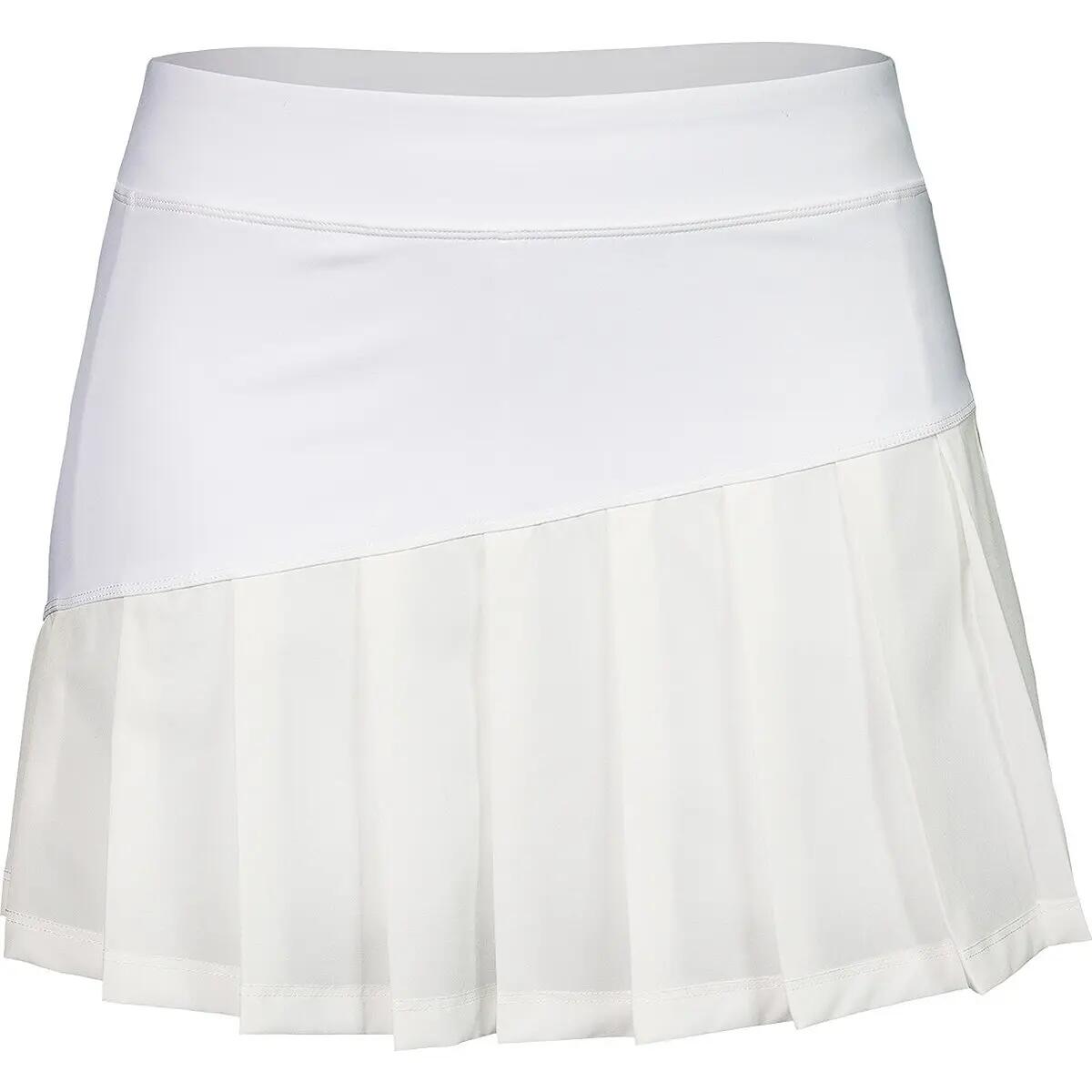 Rok - Tennis/Padel - Dames - Plissé, retro-look, zeer elastisch - Wit 2/5