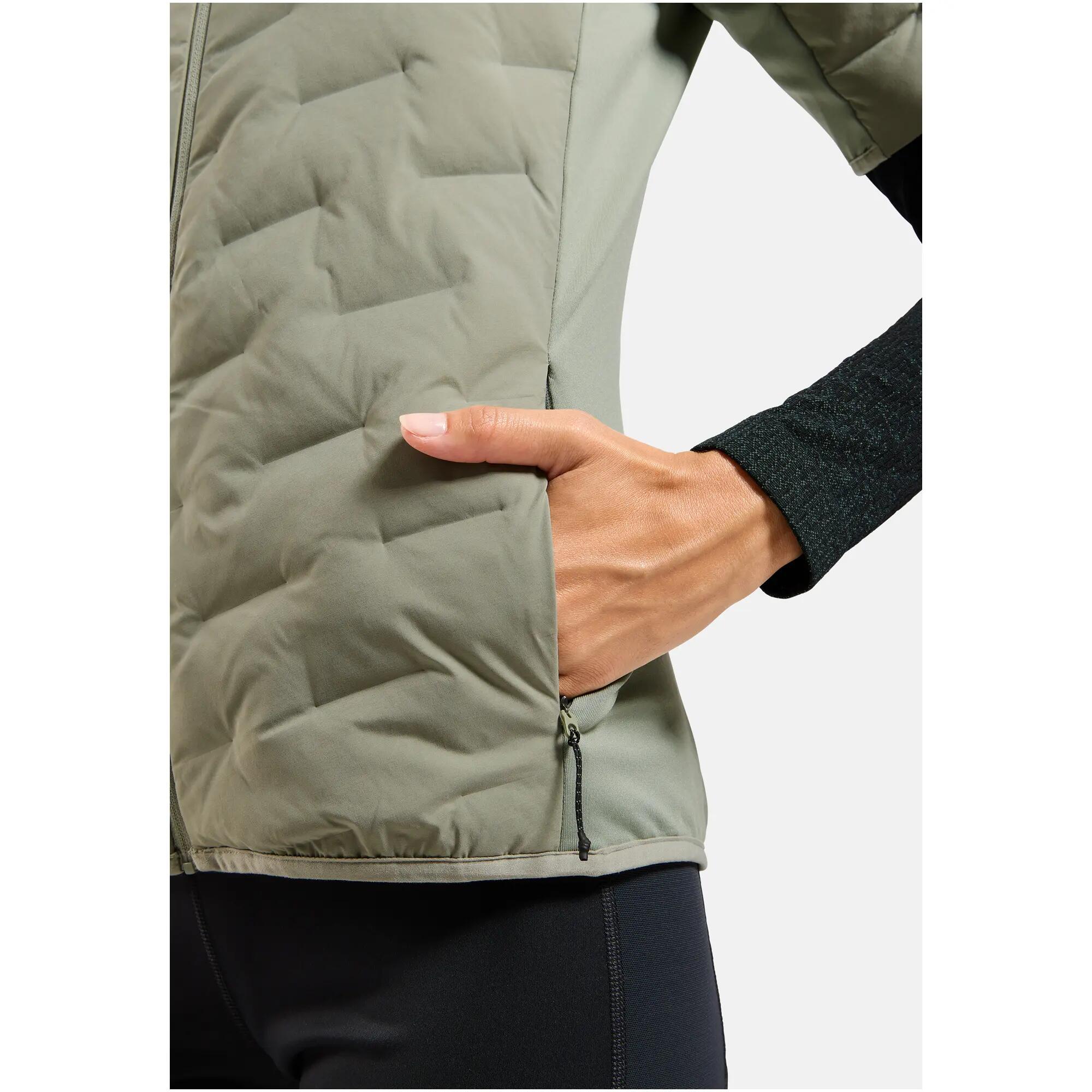 Kamizelka puchowa Odlo Vest ZEROWEIGHT INSULATOR SHORT SLEEVE 3/7