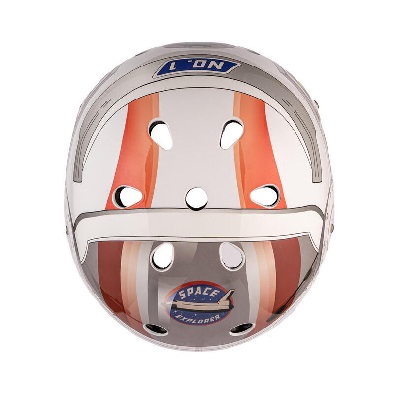 Mini Hornit Lids Kinder Fahrradhelm Astronaut M