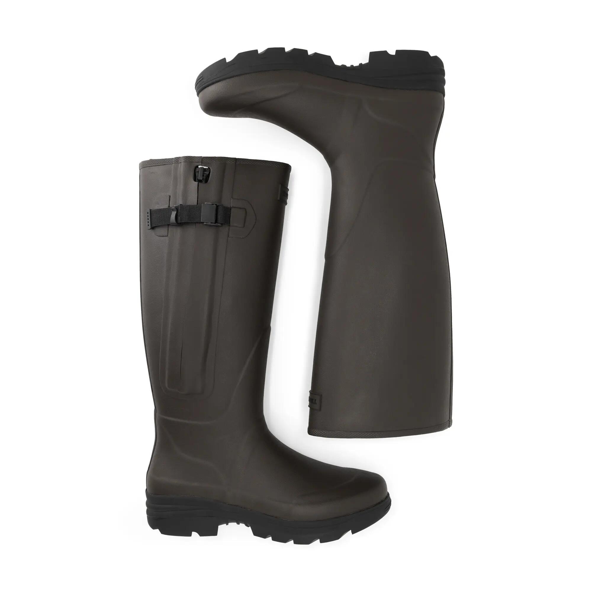 Grenivik Dames - Regenlaarzen - Rubber boots - Donkerbruin 4/6
