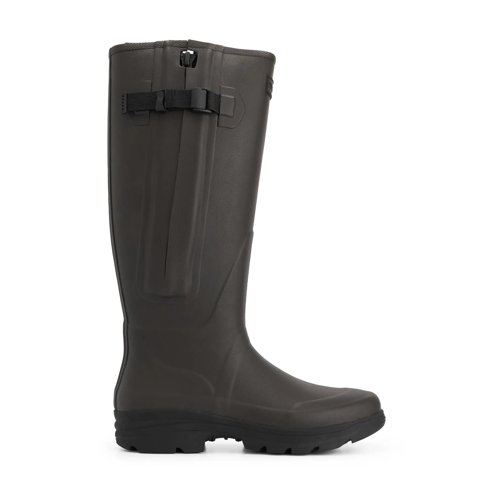Grenivik Dames - Regenlaarzen - Rubber boots - Donkerbruin 3/6