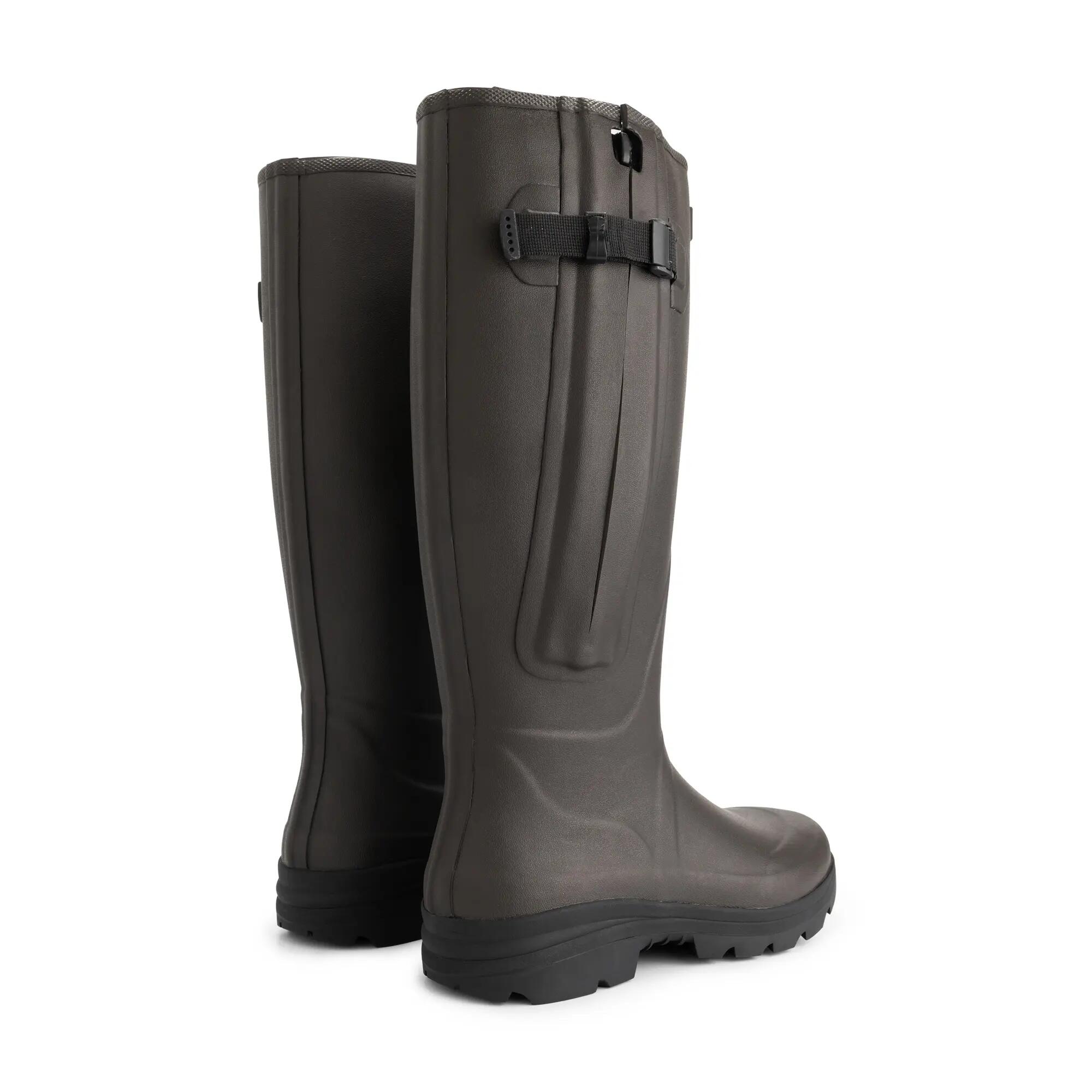 Grenivik Dames - Regenlaarzen - Rubber boots - Donkerbruin 2/6