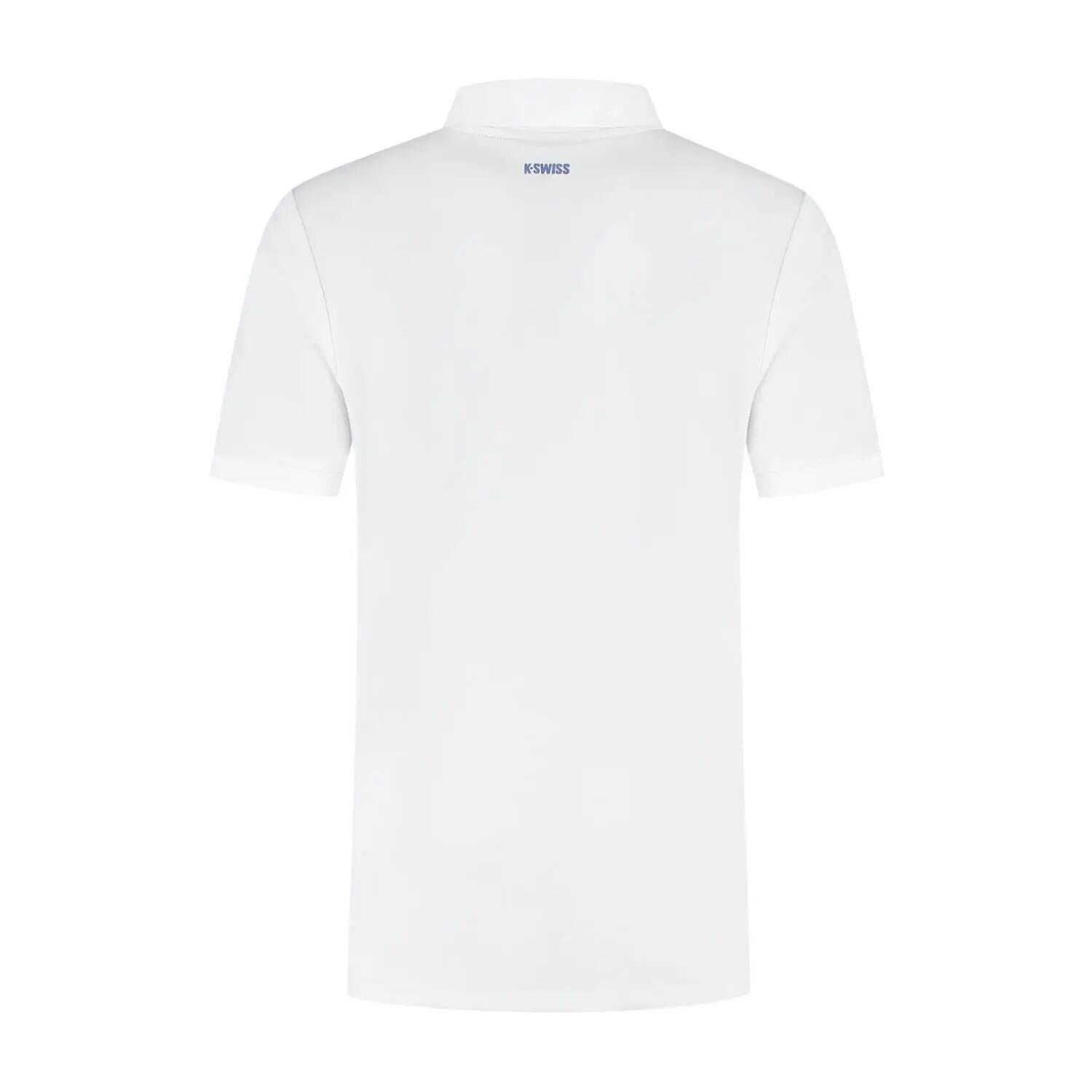 Polo de tenis y pádel hombre K-Swiss HYPERCOURT PRINT STRIPE 2/2
