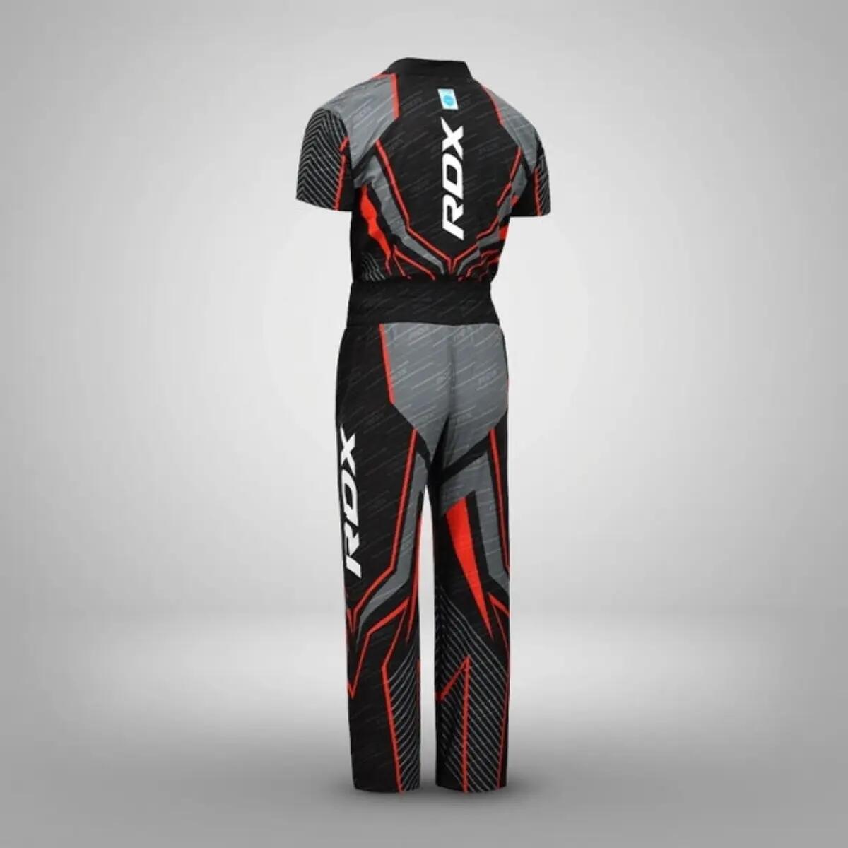 Divisa Kickboxing WAKO Ufficiale RDX P1 Rossa L 2/4