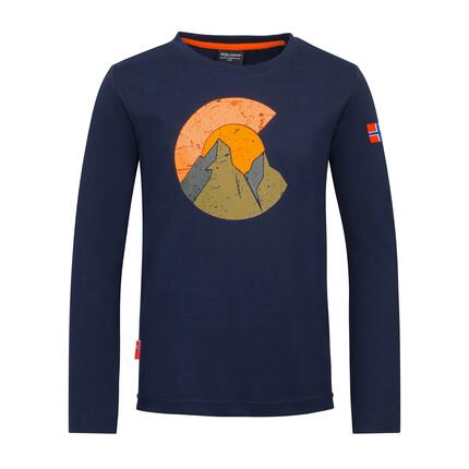 T-shirt à manches longues Halsafjord (GOTS)