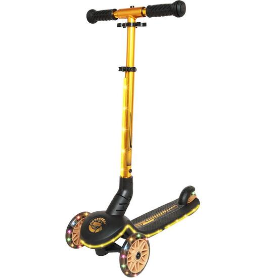3-Rad-Kinderroller Party LED, gold