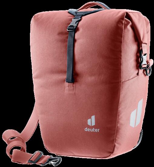 sacoche arrière vélo - cyclotourisme - roll-top extensible 5 l - Valbona 20+5