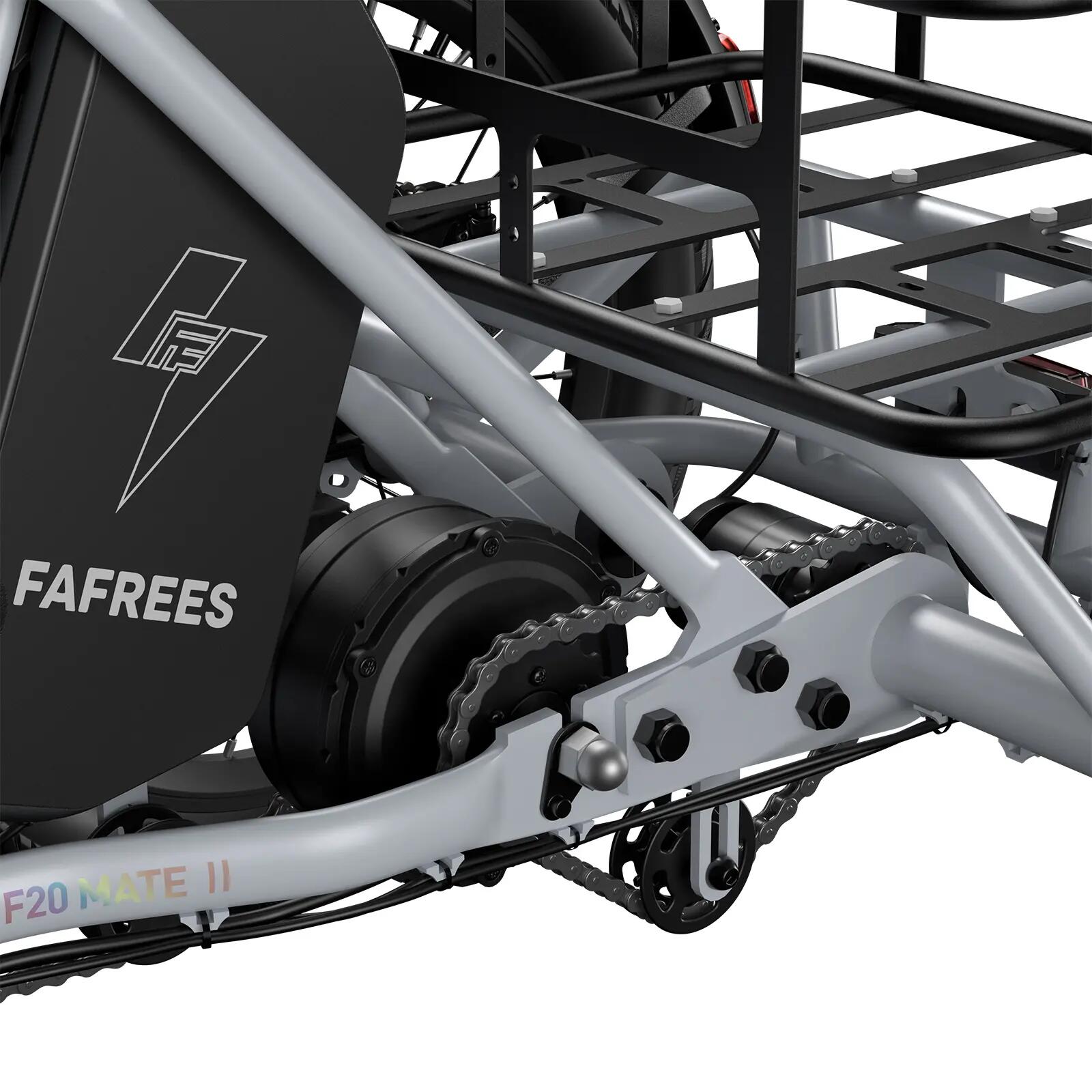 Opvouwbare elektrische fiets FAFREES F20 Mate II 250W motor 48V25Ah accu 6/7