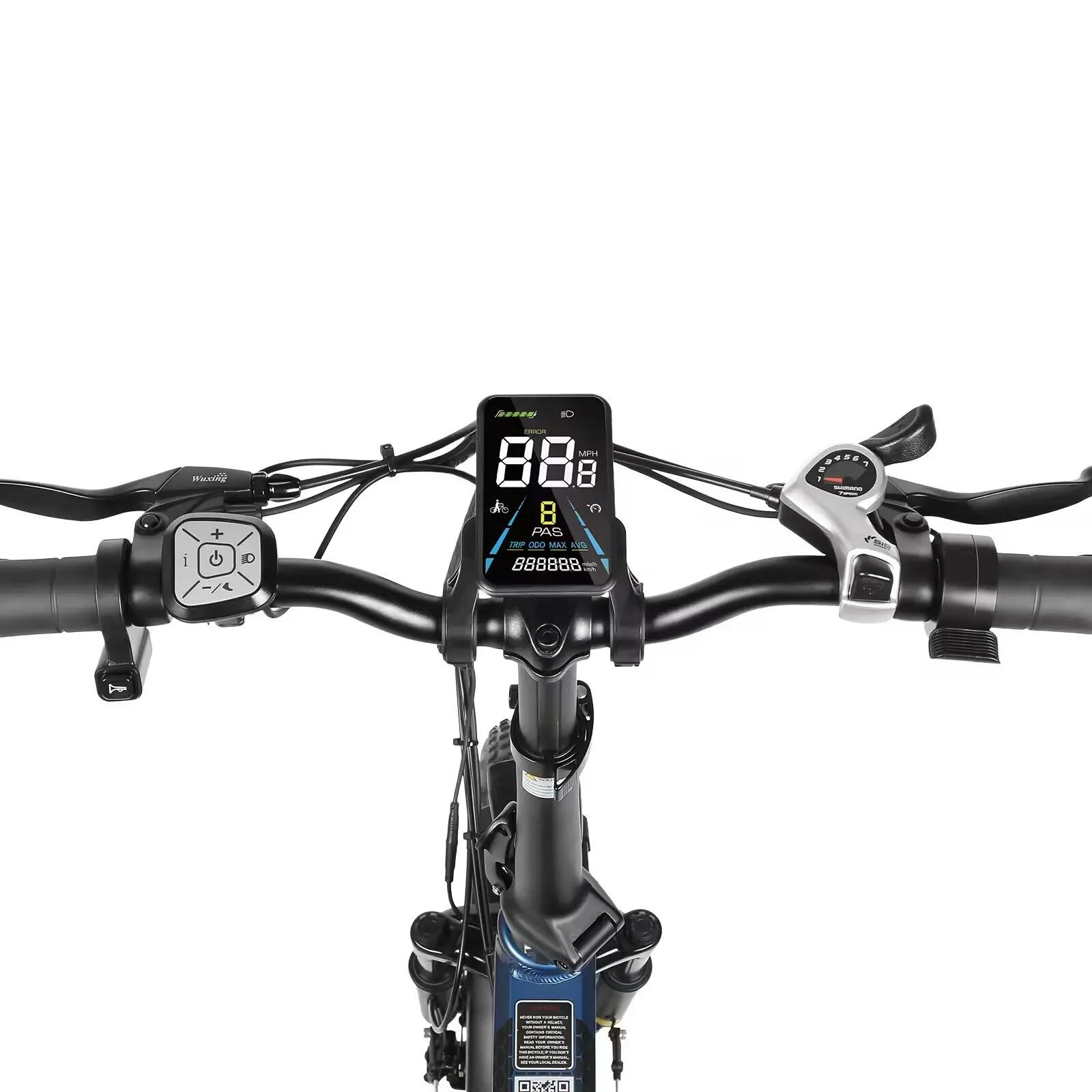 Unisex elektrische vouwfiets 48V 15Ah fat tire Shimano 7s RS-A02 Pro 5/7