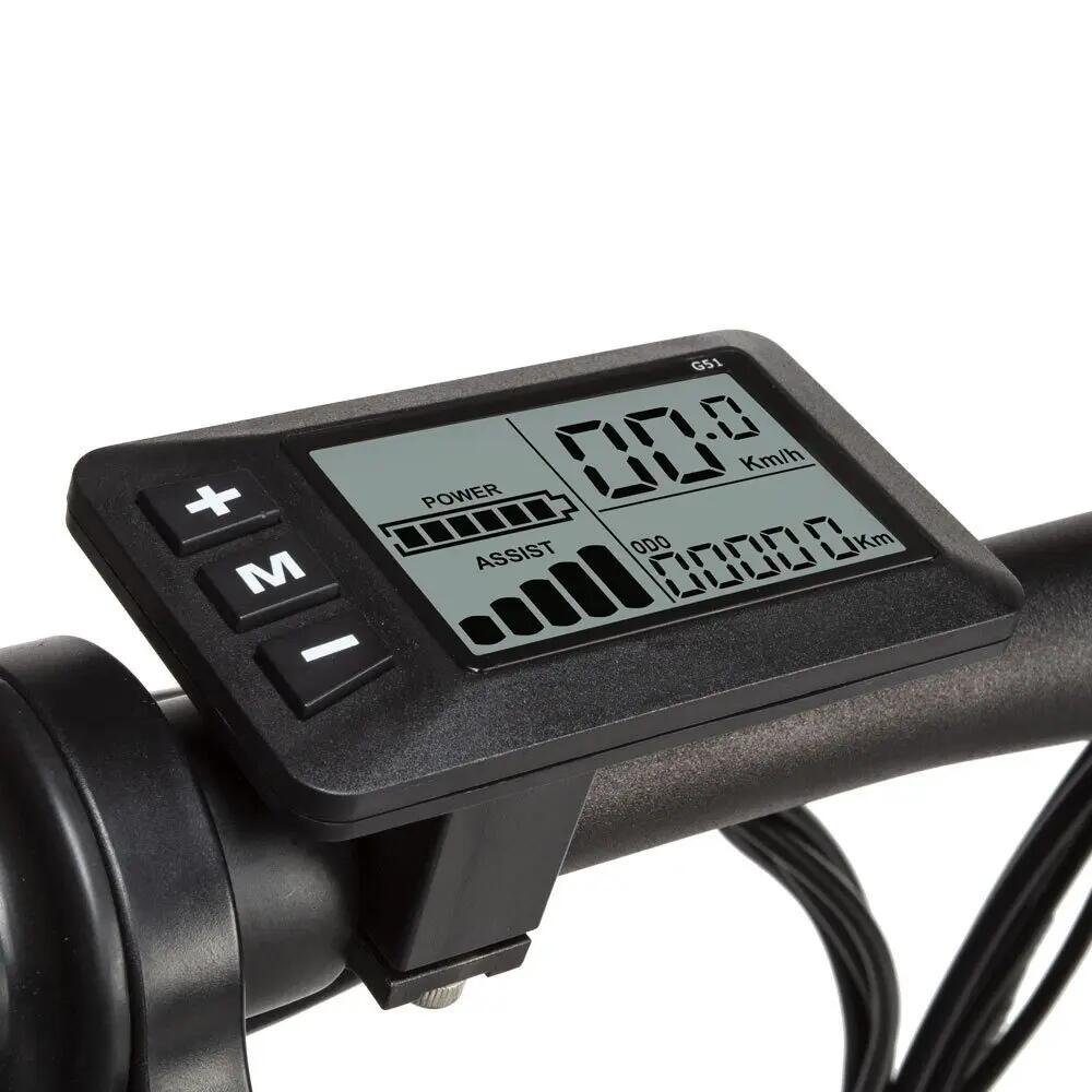 Bici elettrica pieghevole uomo 48V 10Ah Shimano 7 velocità 20LVXD30II 3/7