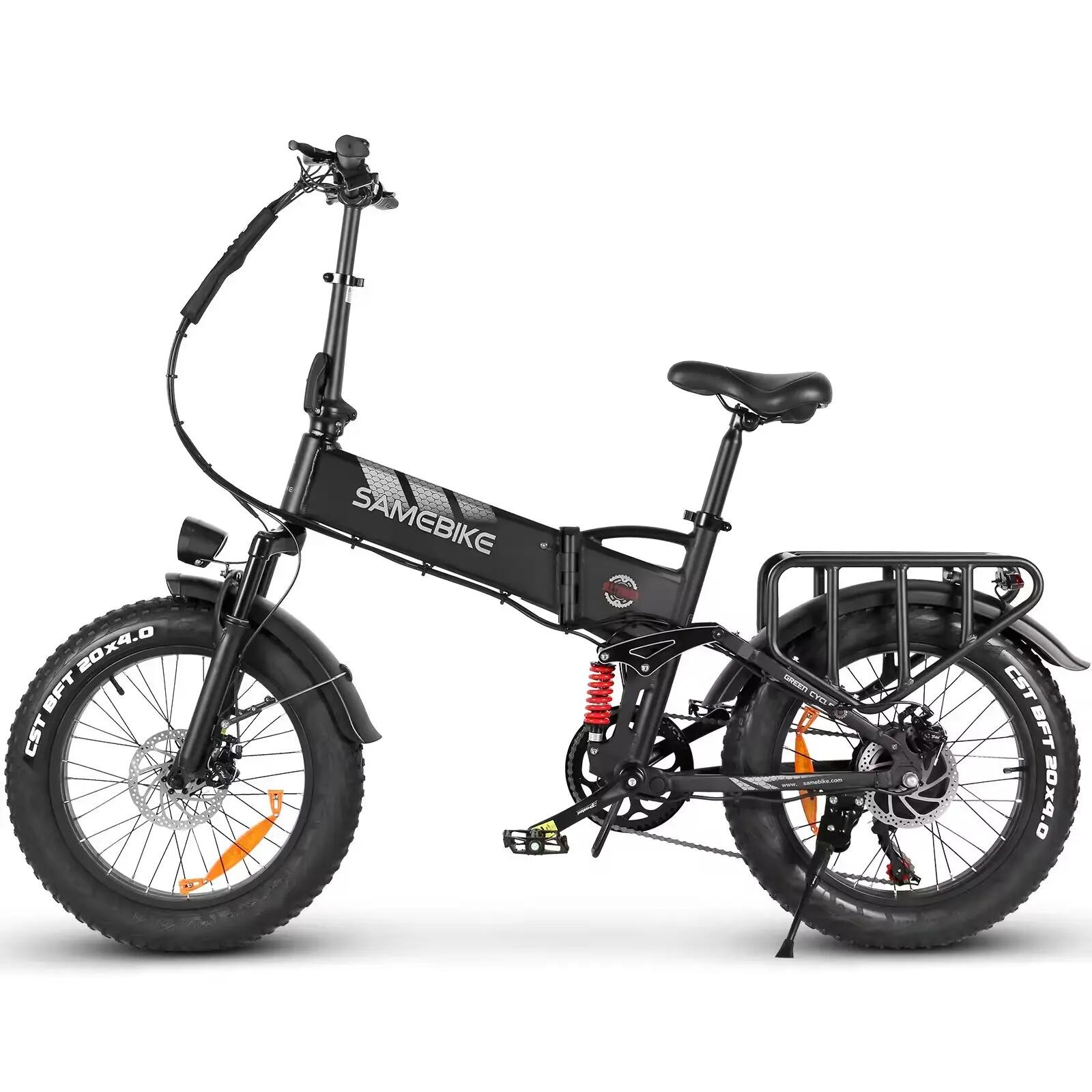 Unisex elektrische vouwfiets 48V 15Ah fat tire Shimano 7s RS-A02 Pro 2/7