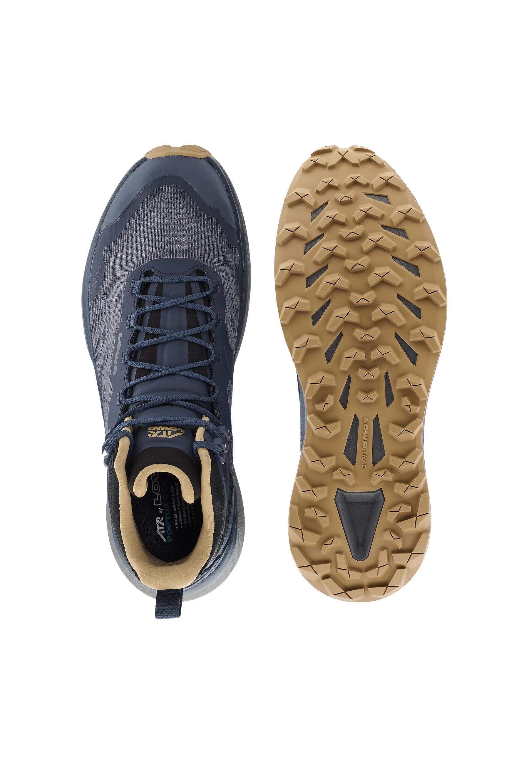 LOWA Herren 311820 6983 Running Laufschuh Kunststoff (Synthetik) in blau 5/7