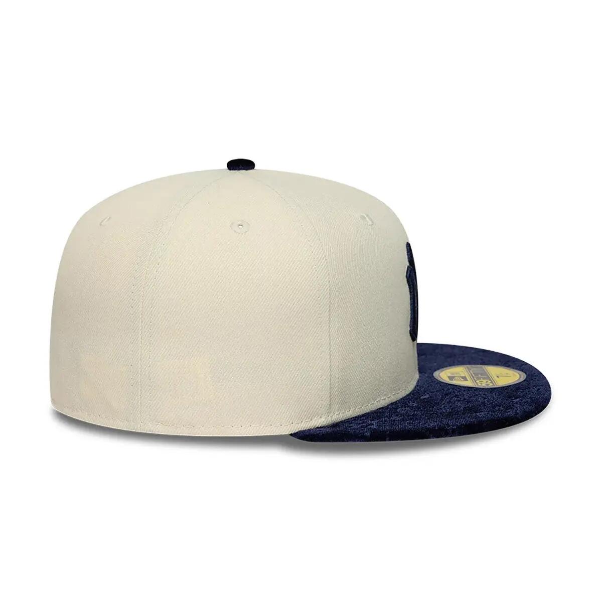 New Era 59FIFTY Cap MLB New York Yankees Paisley hellbeige /dunkelblau 8/8