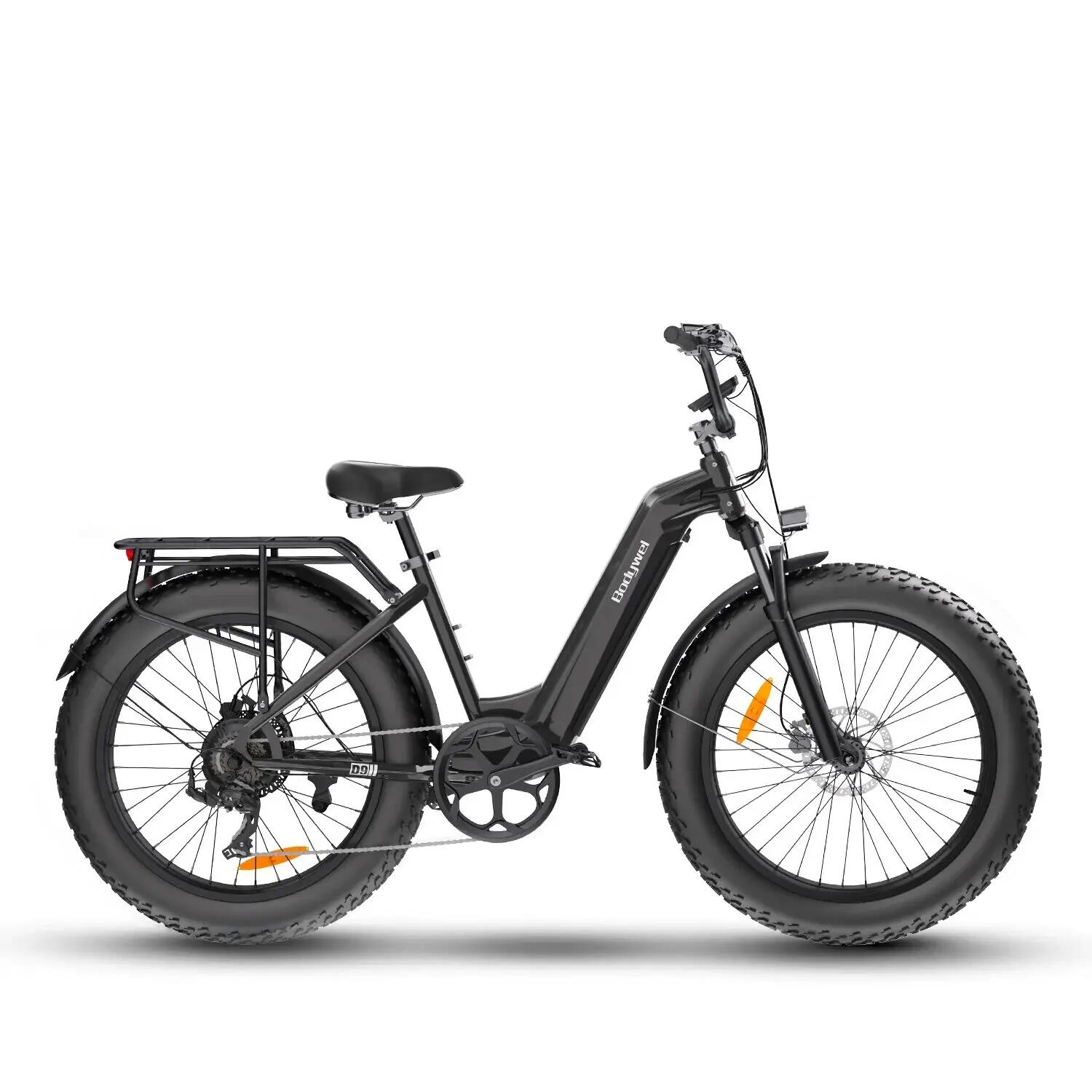 Bicicleta eléctrica con pedal asistido para adultos D9 | Neumáticos de 26" 2/6