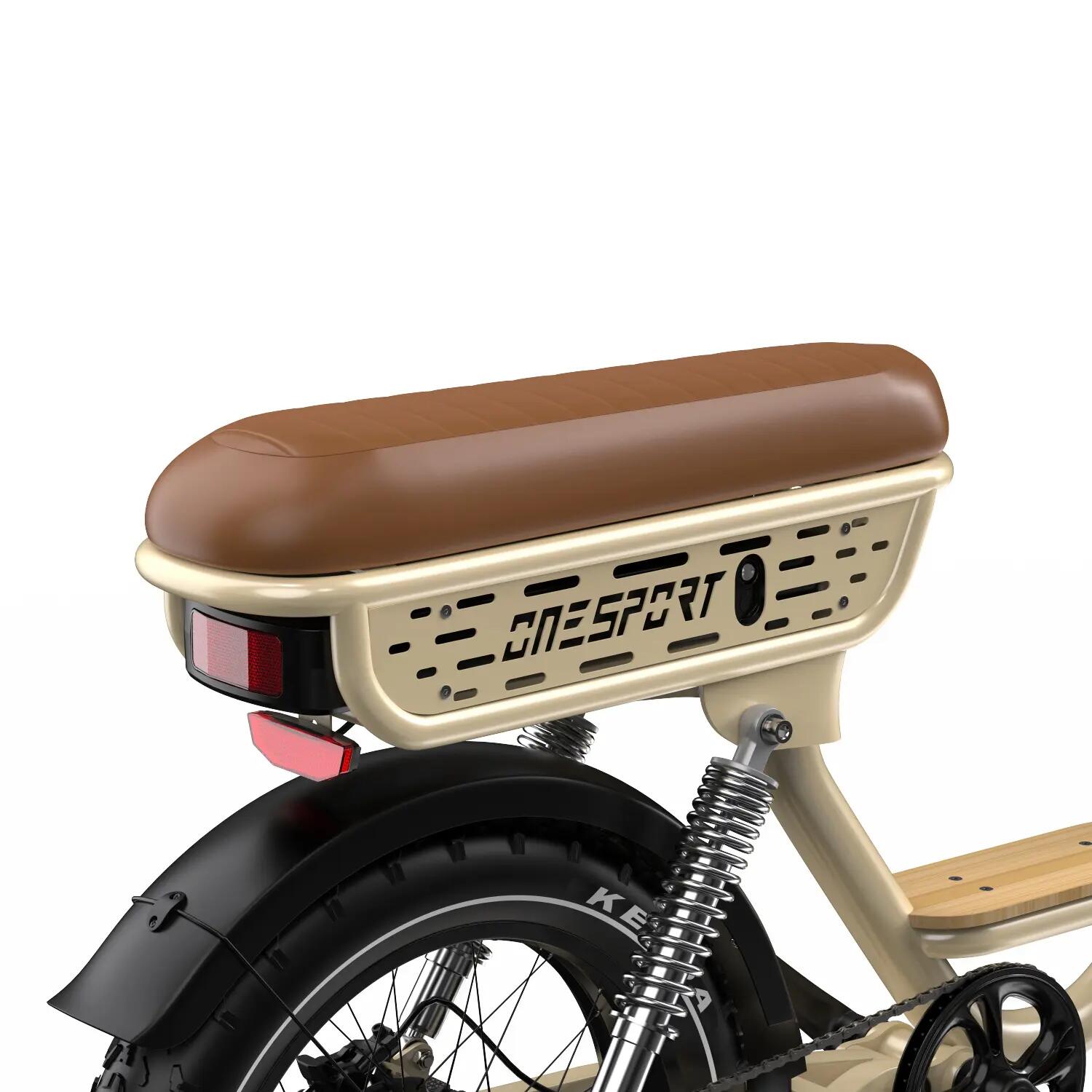 Bicicletta elettrica per adulti W77, pneumatici 20" × 4,0", batteria 48V 18Ah. 10/10