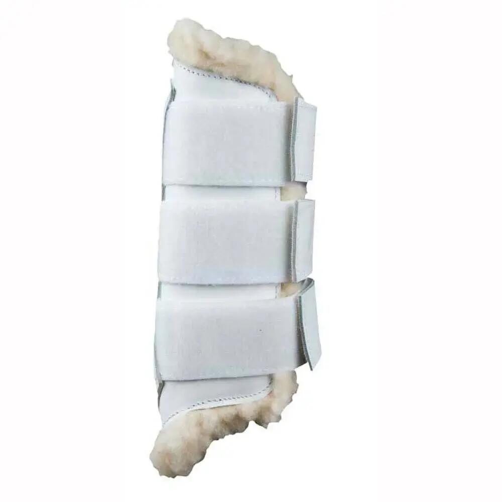 Guêtres pour cheval fermées en cuir de mouton Zaldi Extra 1/1