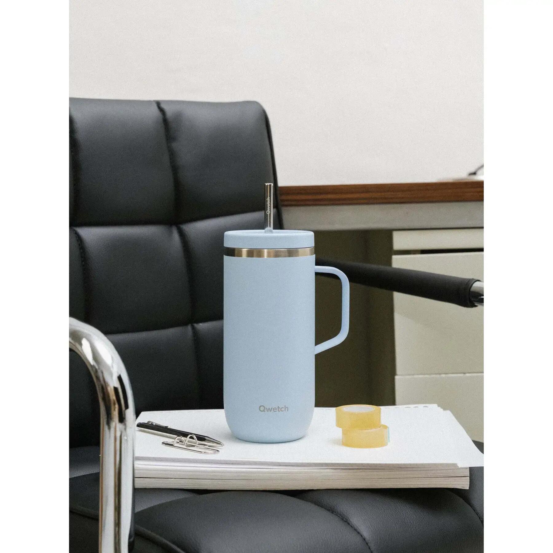 Gobelet isotherme inox avec anse Qwetch 3/3