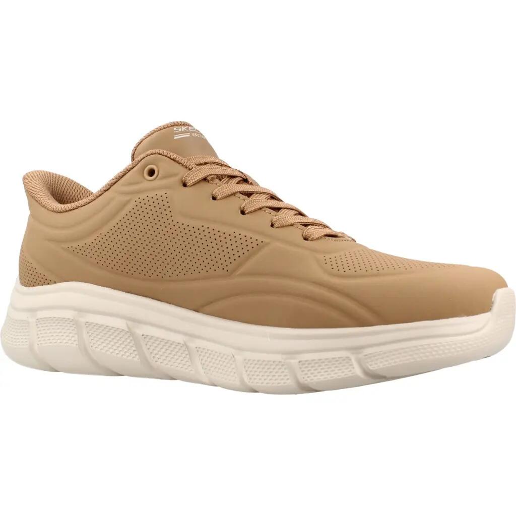 Buty SKECHERS BOBS B FLEX - SMOOTH EDGE Jasnobrązowy 5/5
