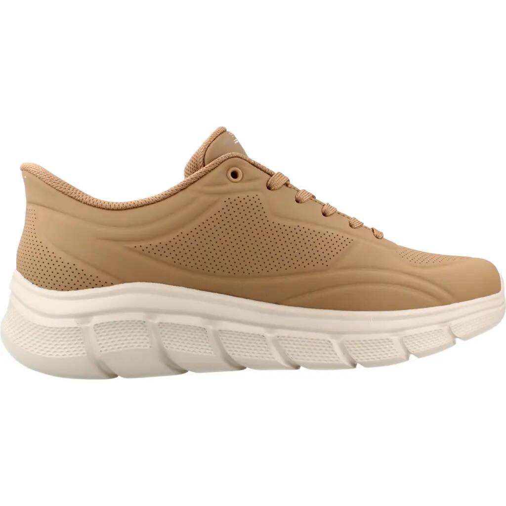 Buty SKECHERS BOBS B FLEX - SMOOTH EDGE Jasnobrązowy 4/5