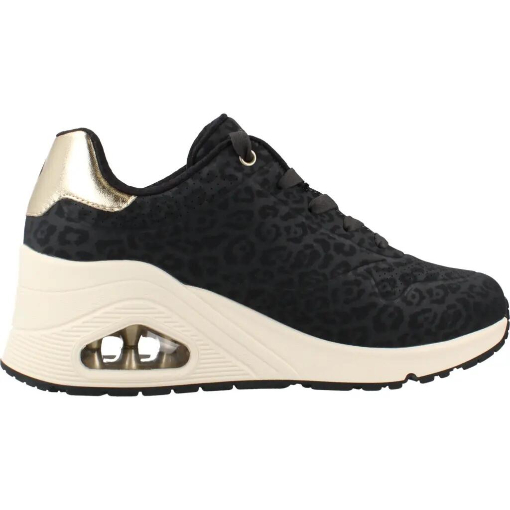 Buty SKECHERS 177521S UNO WEDGE SAFARI Czarny 4/5
