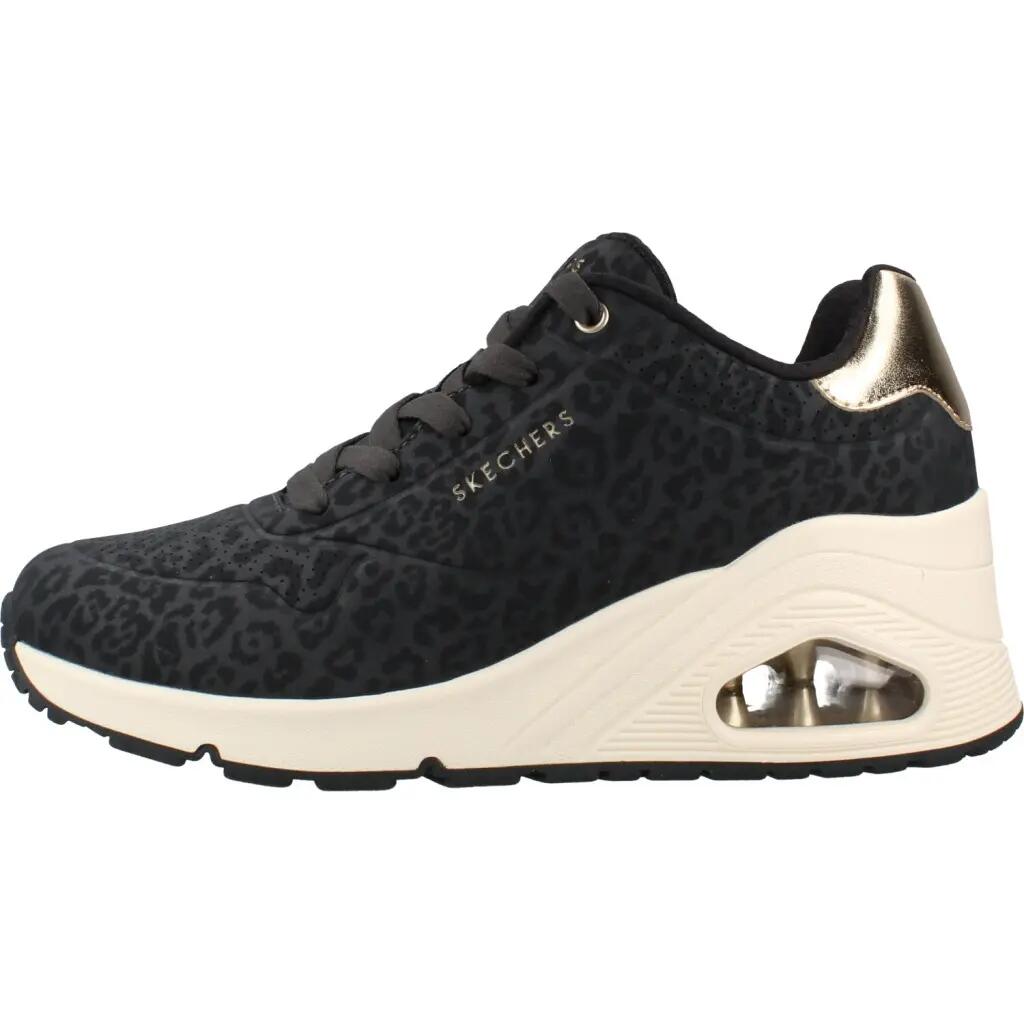 Buty SKECHERS 177521S UNO WEDGE SAFARI Czarny 2/5