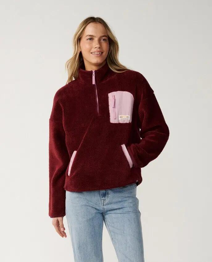 Rip Curl Party Pack Polar Zt - Dark Plum 7/7