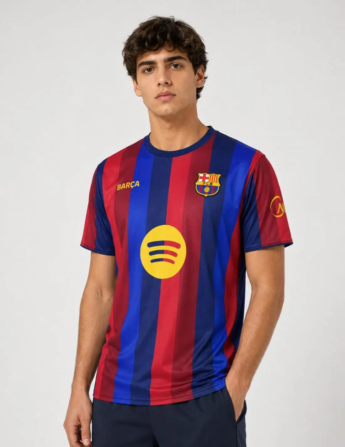 Camiseta Pedri FC Barcelona Adulto 2026/27 Primera Equipación Réplica Oficial 3/4