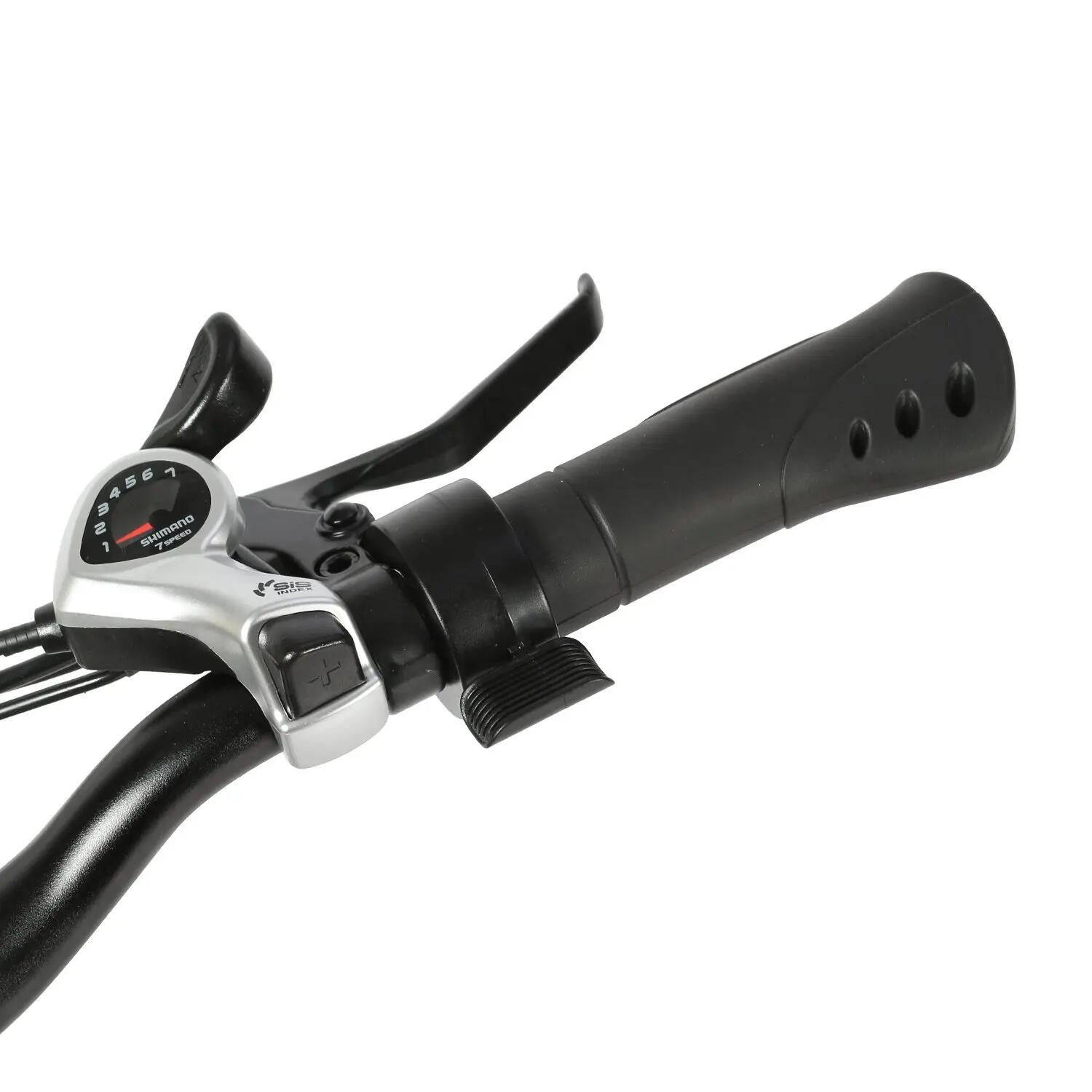 Unisex Volwassene City E-Bike 36V 13Ah Shimano 21 Speed Disc USB LCD LED SY26-II 5/6