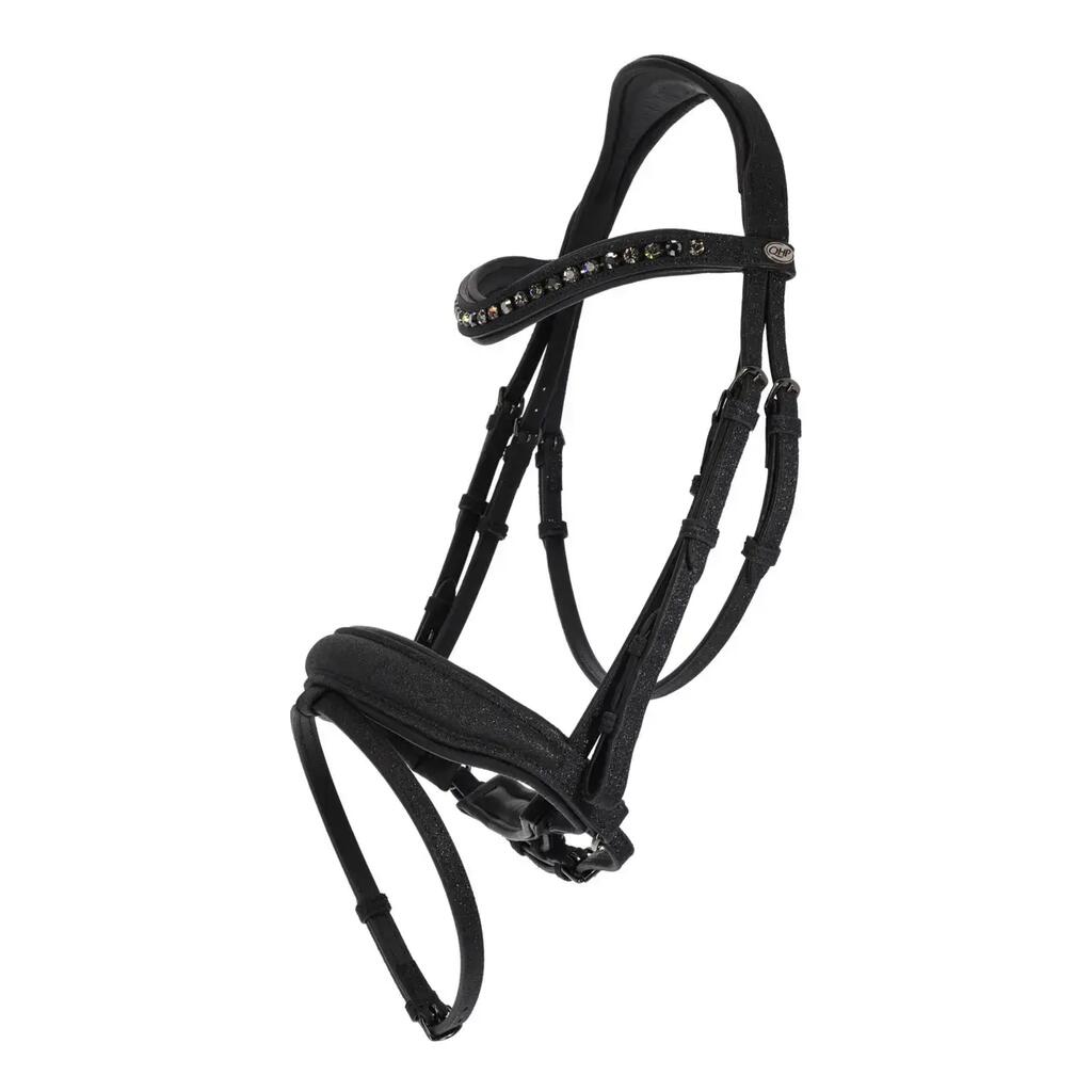 Anatomical riding strap QHP Glitter