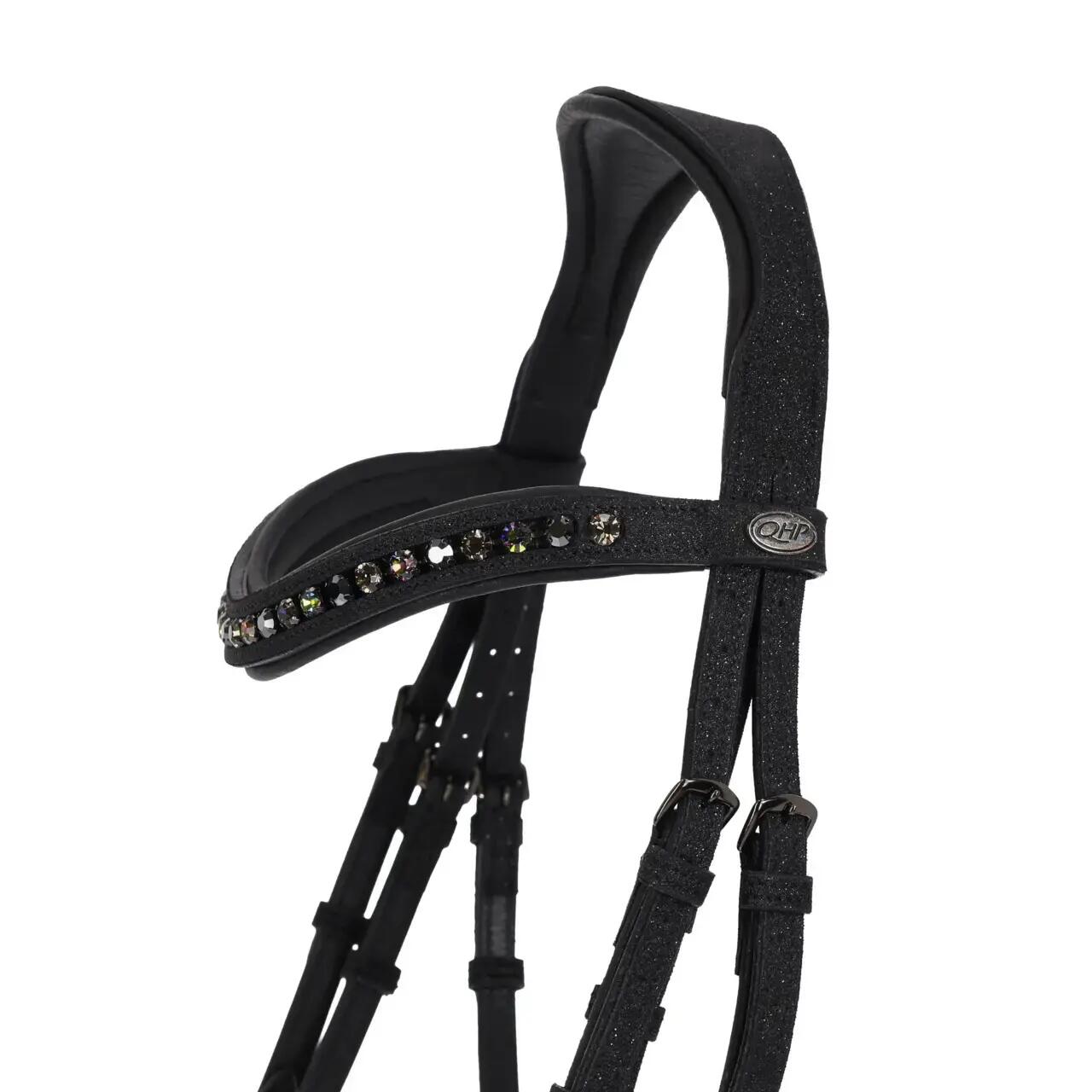 Cinghia da equitazione anatomica QHP Glitter 4/6