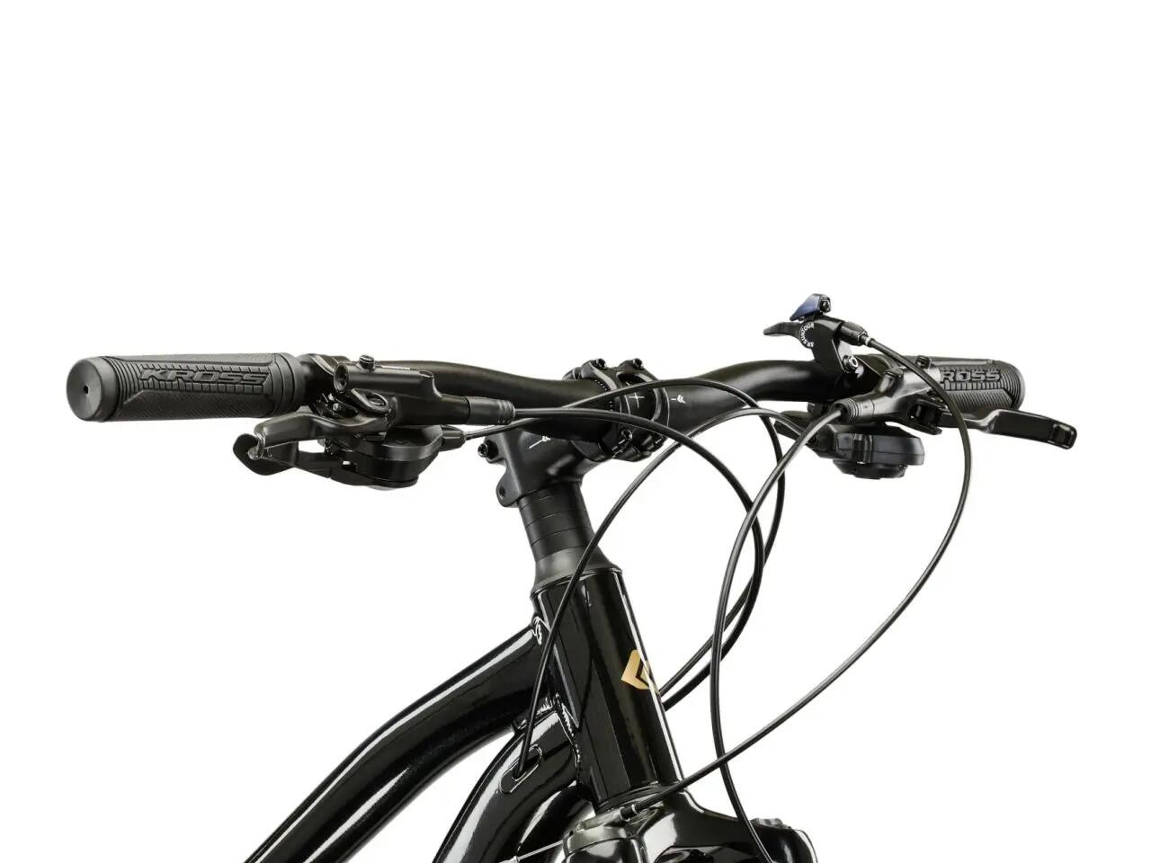 Rower górski MTB Kross Lea 5.0 27,5" XS (14") 18 biegów czarny złoty połysk 4/7
