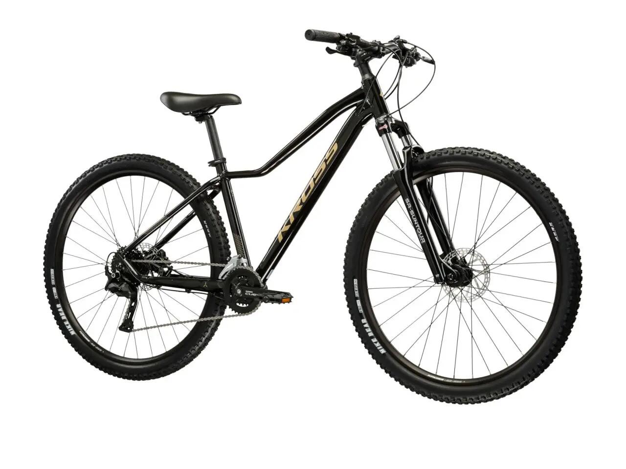 Rower górski MTB Kross Lea 5.0 27,5" XS (14") 18 biegów czarny złoty połysk 2/7